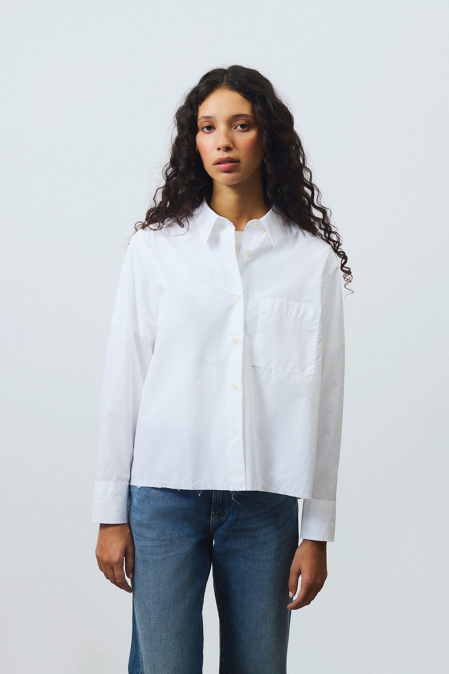 Camicia Shirt Easy WOMAN Popeline
