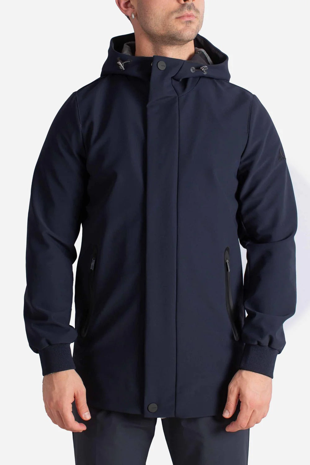 Parka Cappuccio Zip Tech Bonded