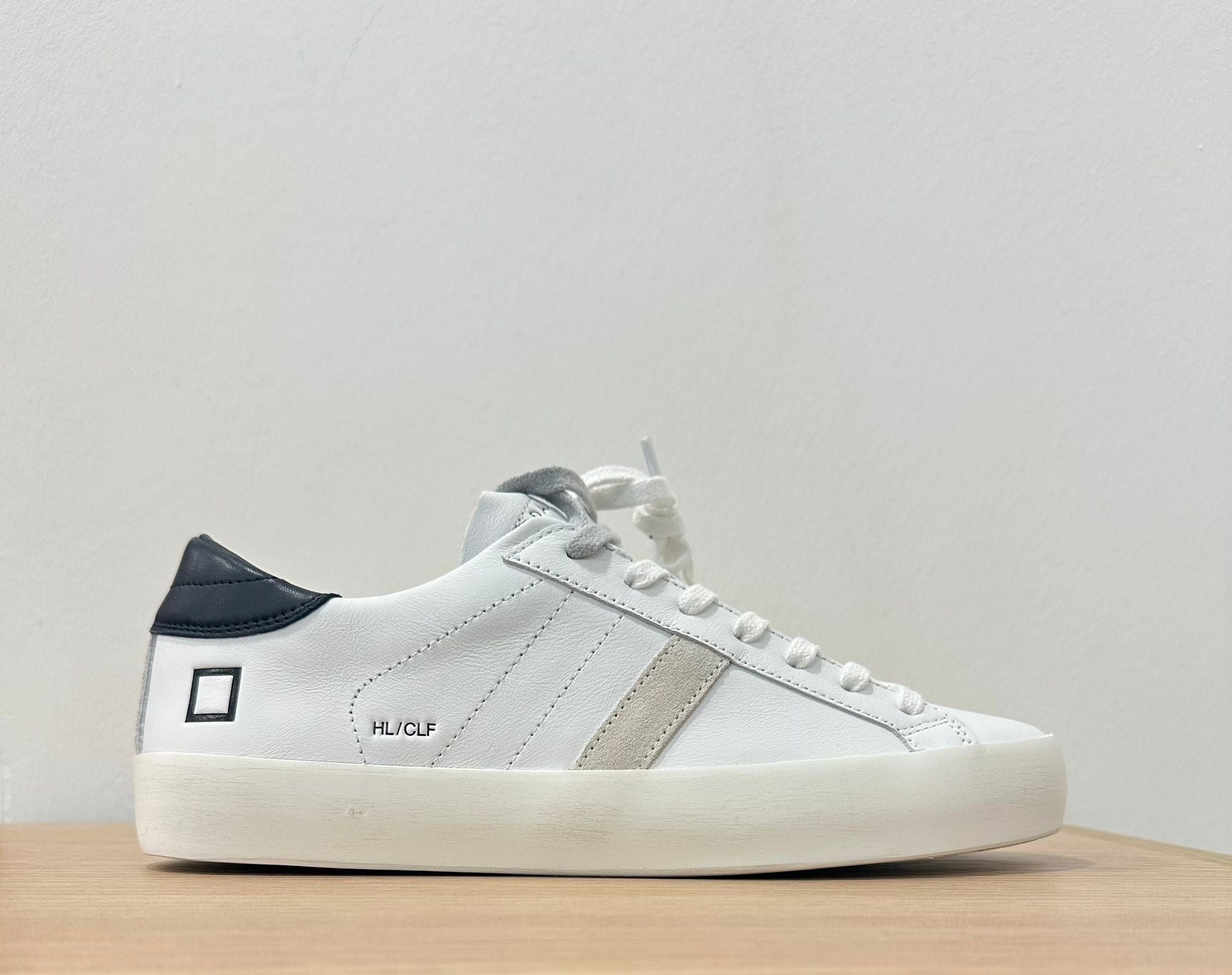 Sneakers HILL LOW CALF WHITE-BLUE