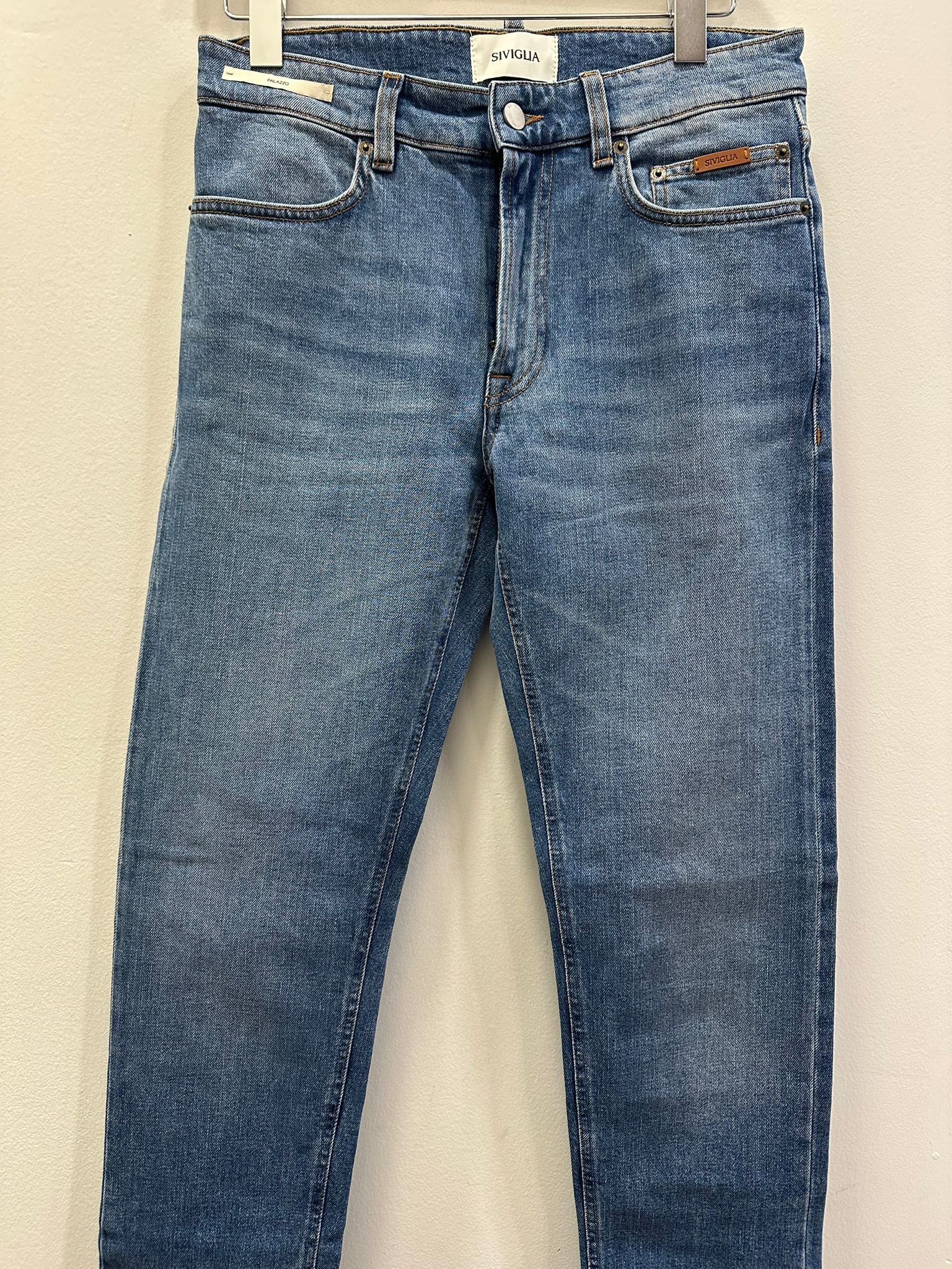 Jeans PALAZZO 2004 D0051 DENIM BLU