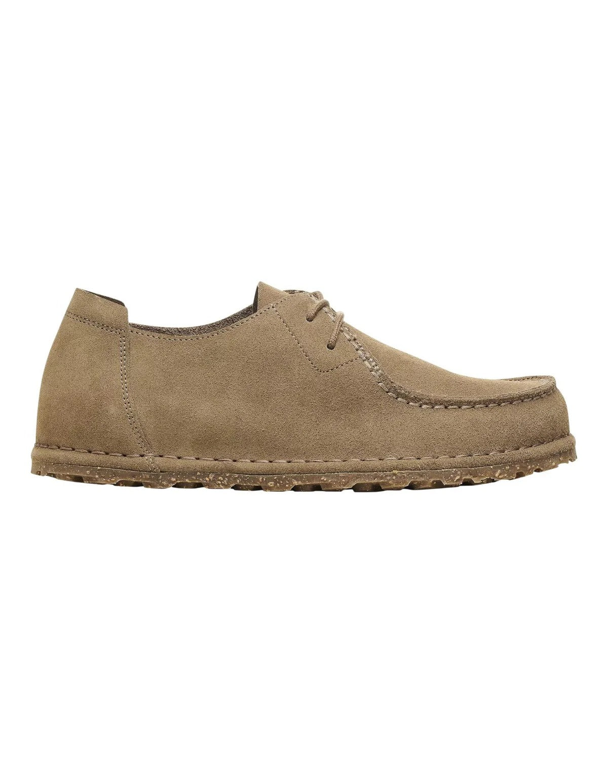 Sneakers Utti Lace Gray Taupe Suede Leather