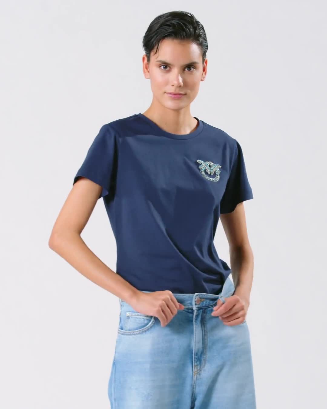 T-shirt NAMBRONE JERSEY LOGO