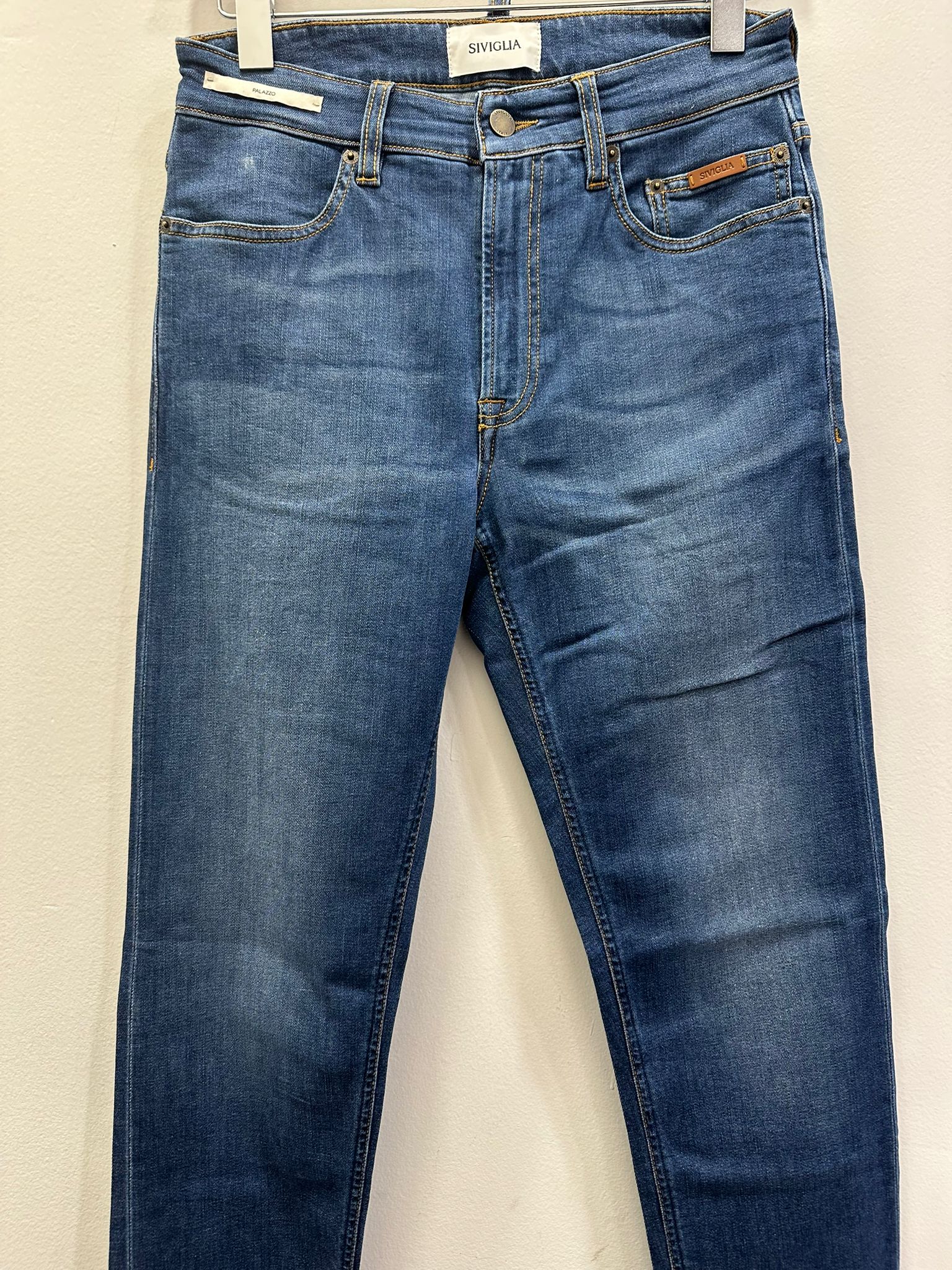 Jeans PALAZZO 2004 D0016 DENIM BLU