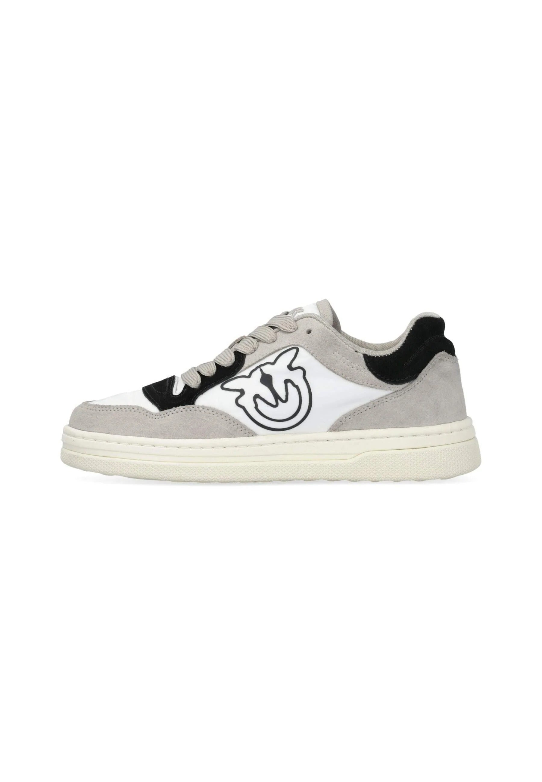 Sneakers MANDY 10 SUEDE/NYLON SAND/BLACK/GREY