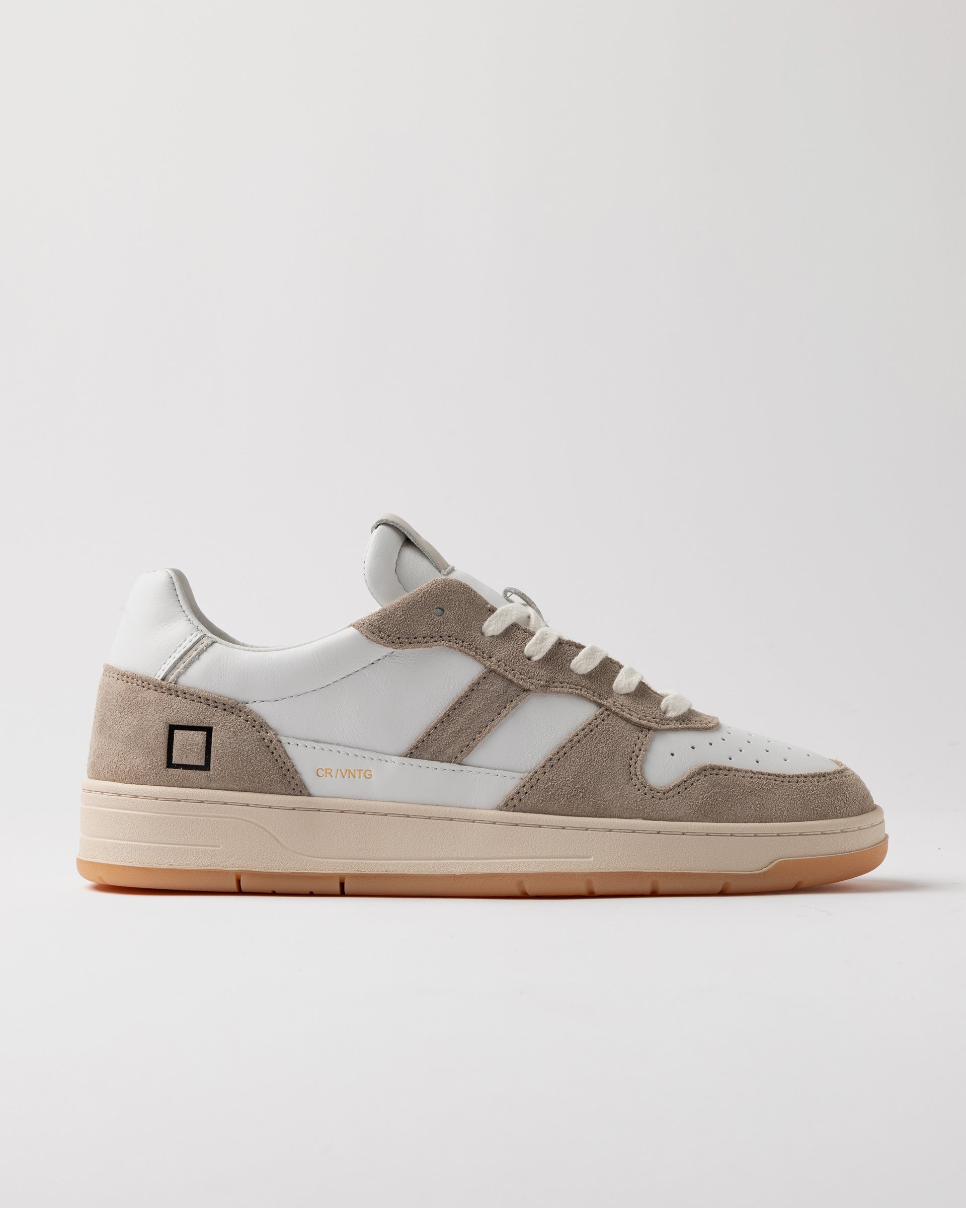 Sneakers COURT 2.0 VINTAGE CALF WHITE-BEIGE