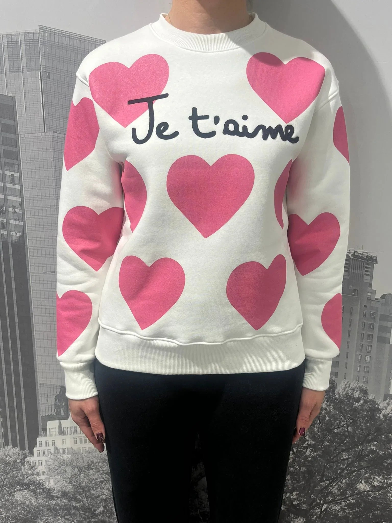 Felpa '' JE T'AIME " - M A R K E T S T O R E