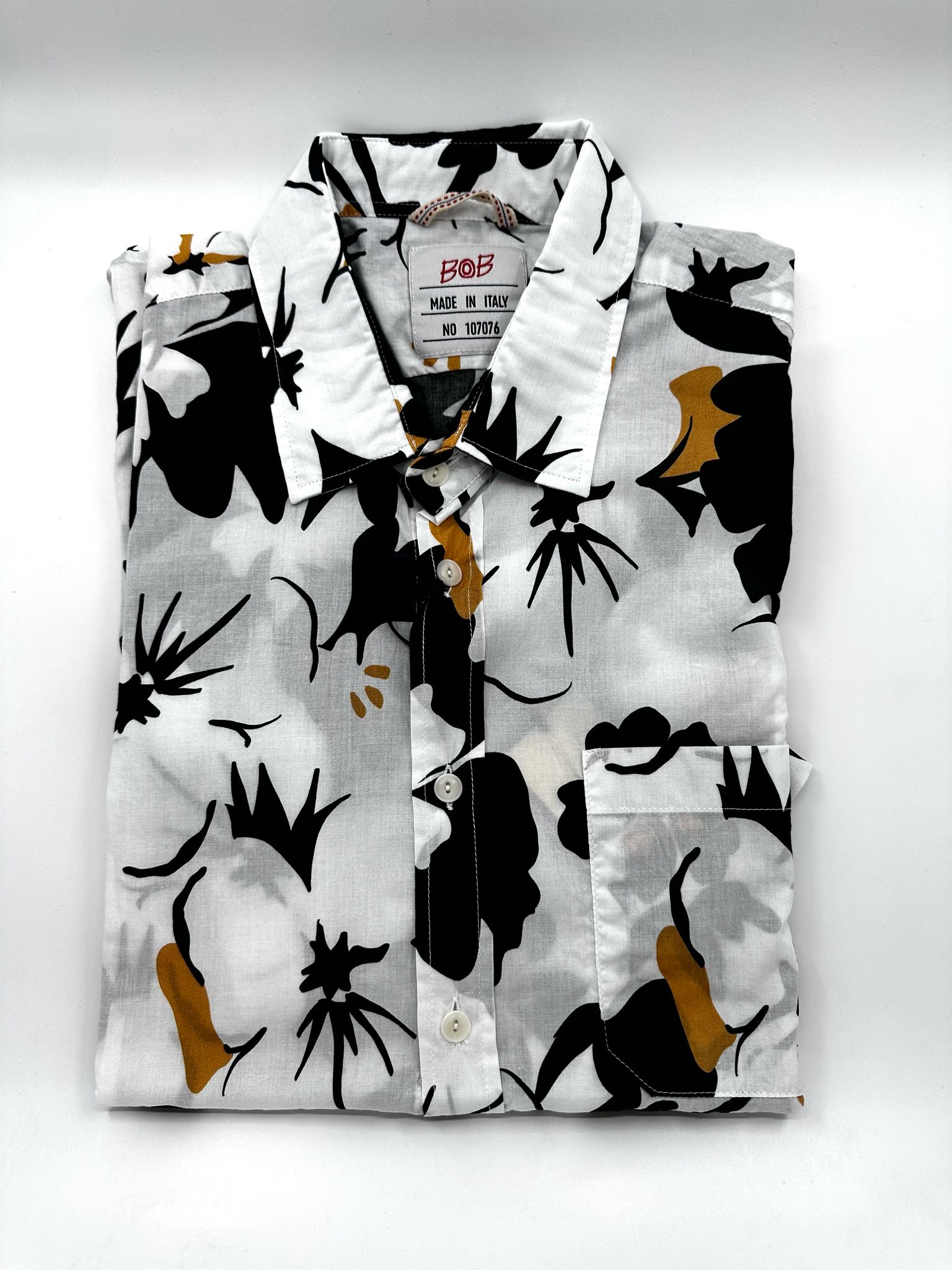 Camicia Fantasia Manica Corta