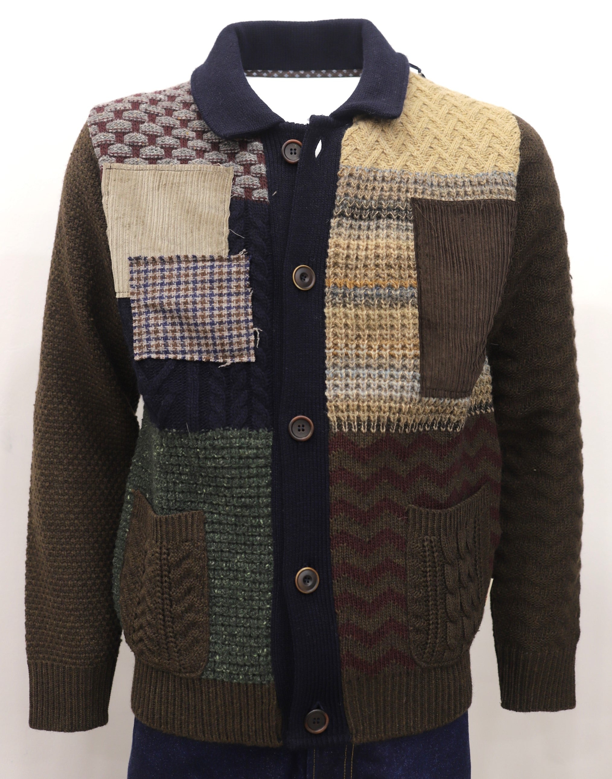 Giacca Maglia Patchwork JAYRES