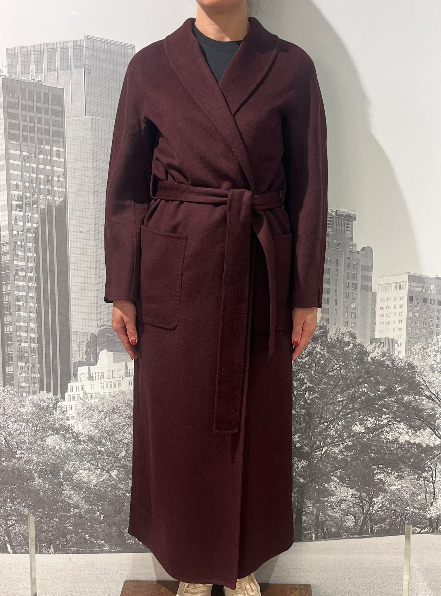 Cappotto con Cintura