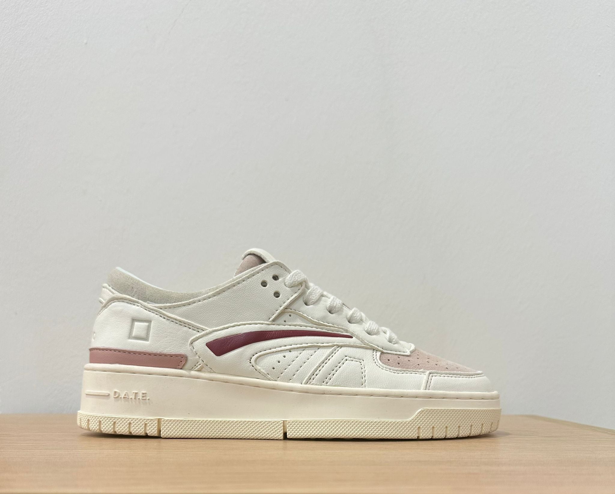 Sneakers TORNEO SOFT WHITE-BORDEAUX