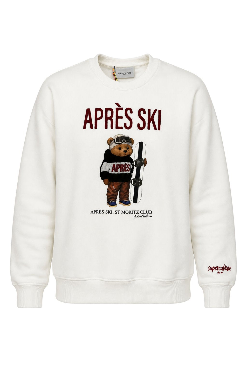 Felpa Girocollo APRES SKI ST MORIZ CLUB