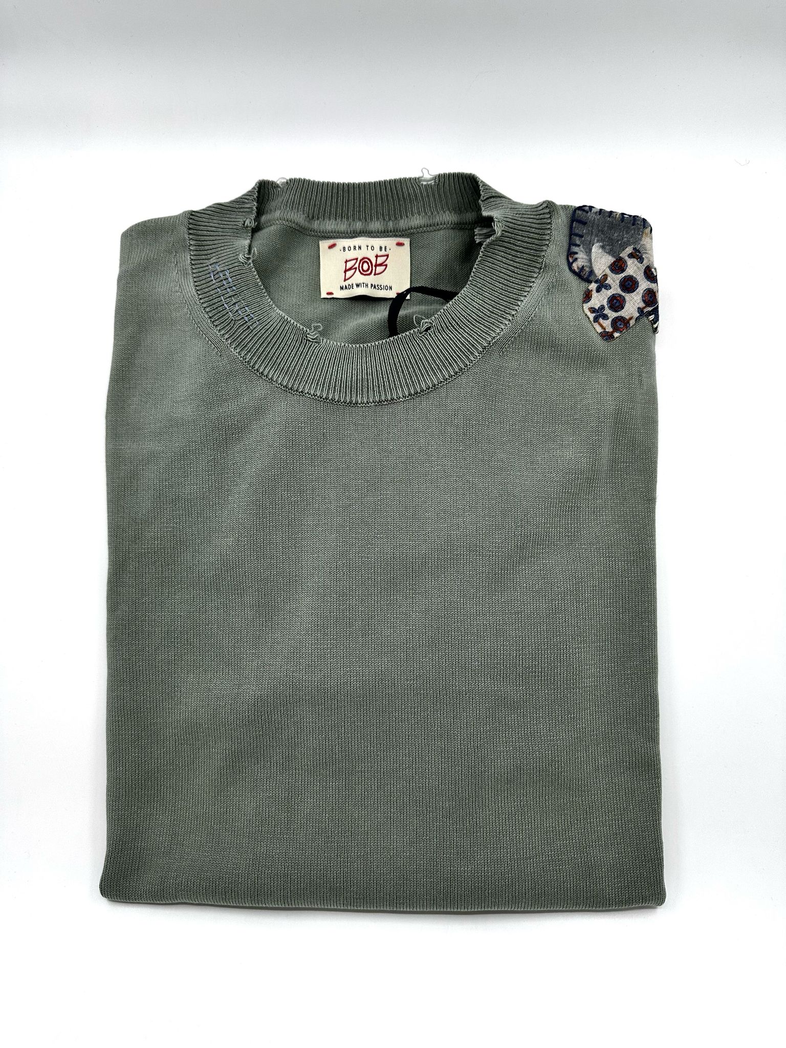 Maglia Girocollo PATCHWORK