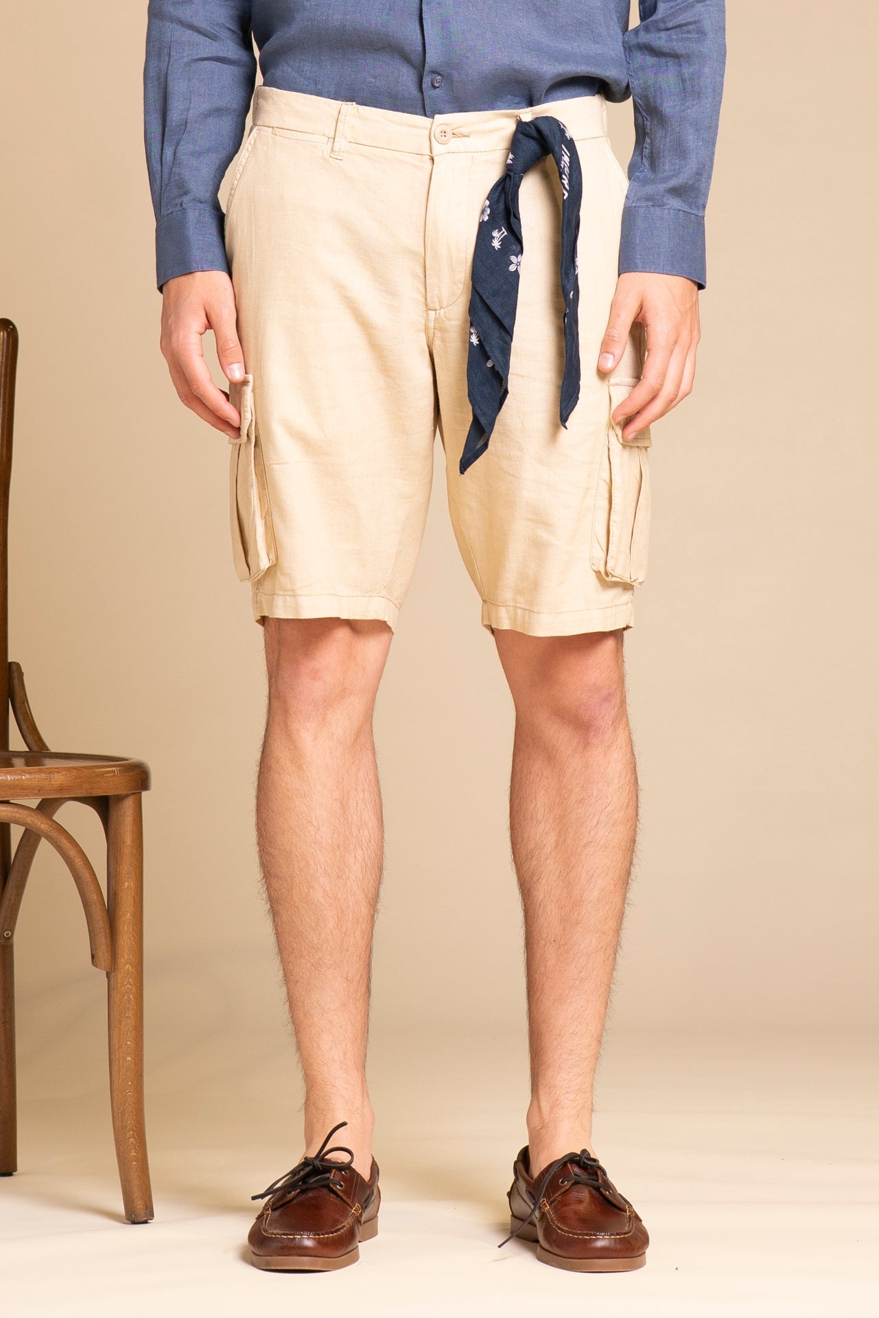 Bermuda Cargo Misto Lino