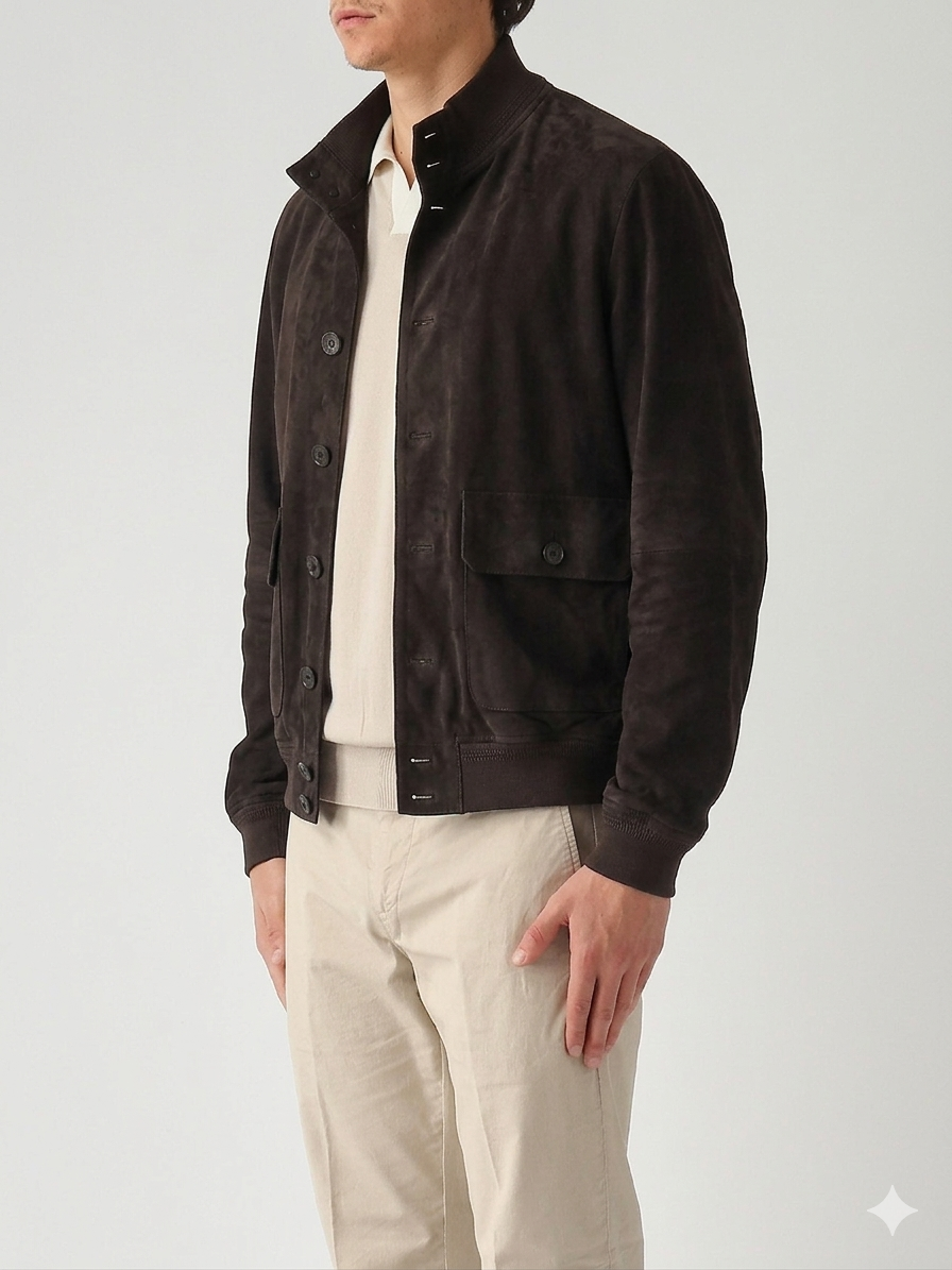 Giubbotto Pelle RIVERSIDE SUEDE