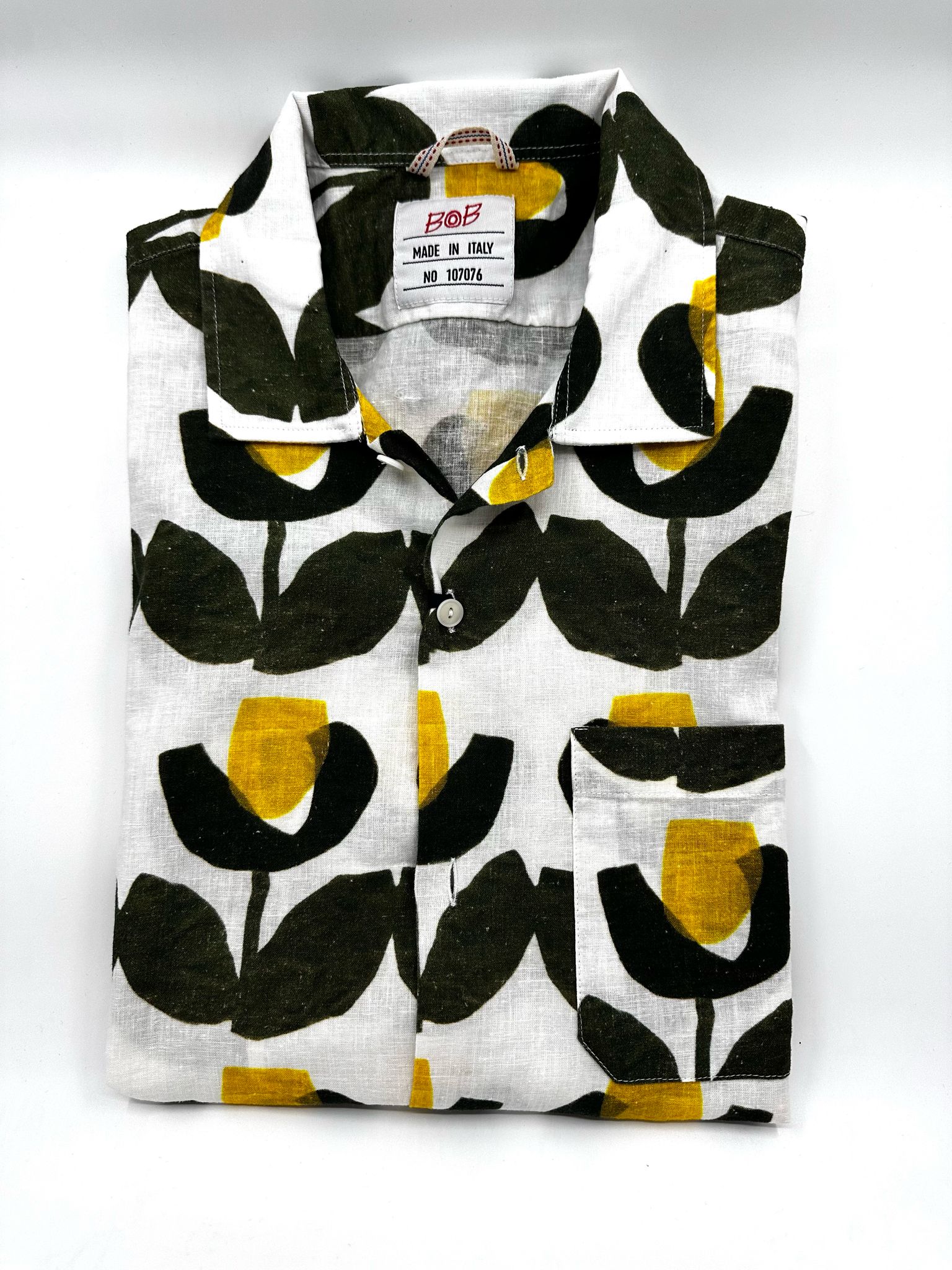 Camicia Fantasia Manica Corta