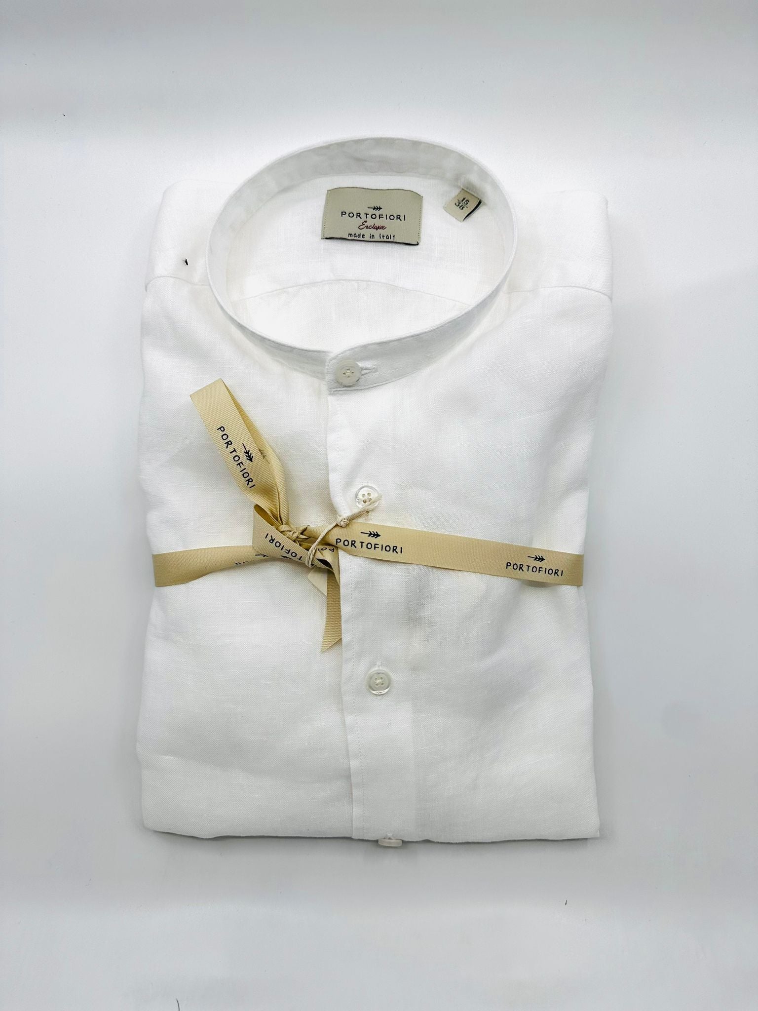 Camicia Lino Cotone Custom Fit COREANO