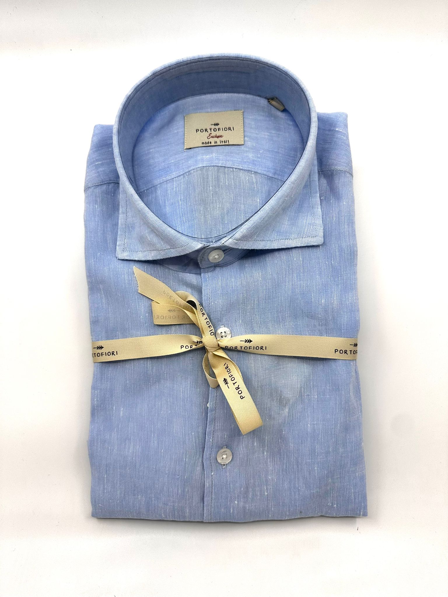 Camicia Lino Custom Fit