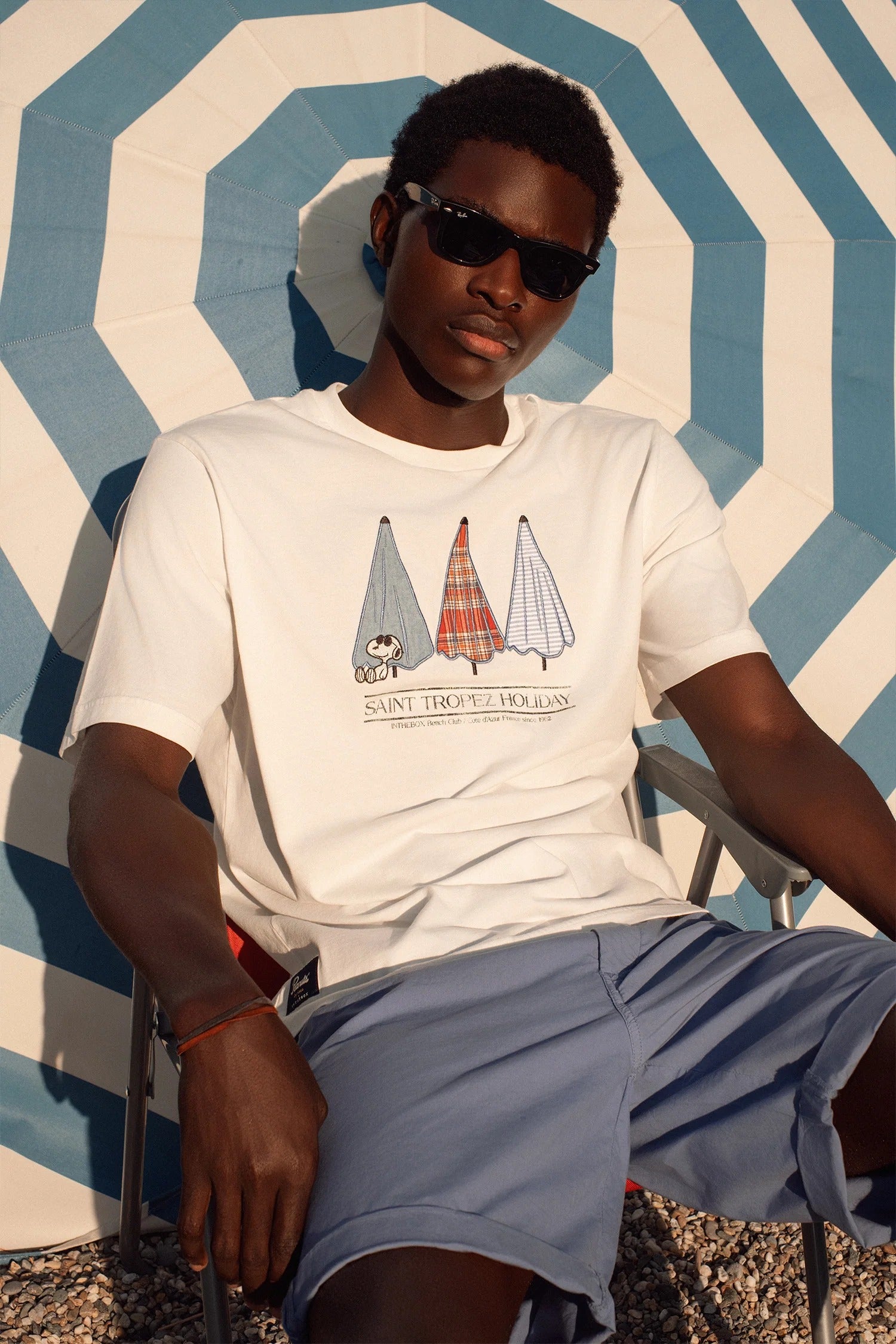 T-shirtT SNOOPY SAINT TROPEZ HOLIDAY