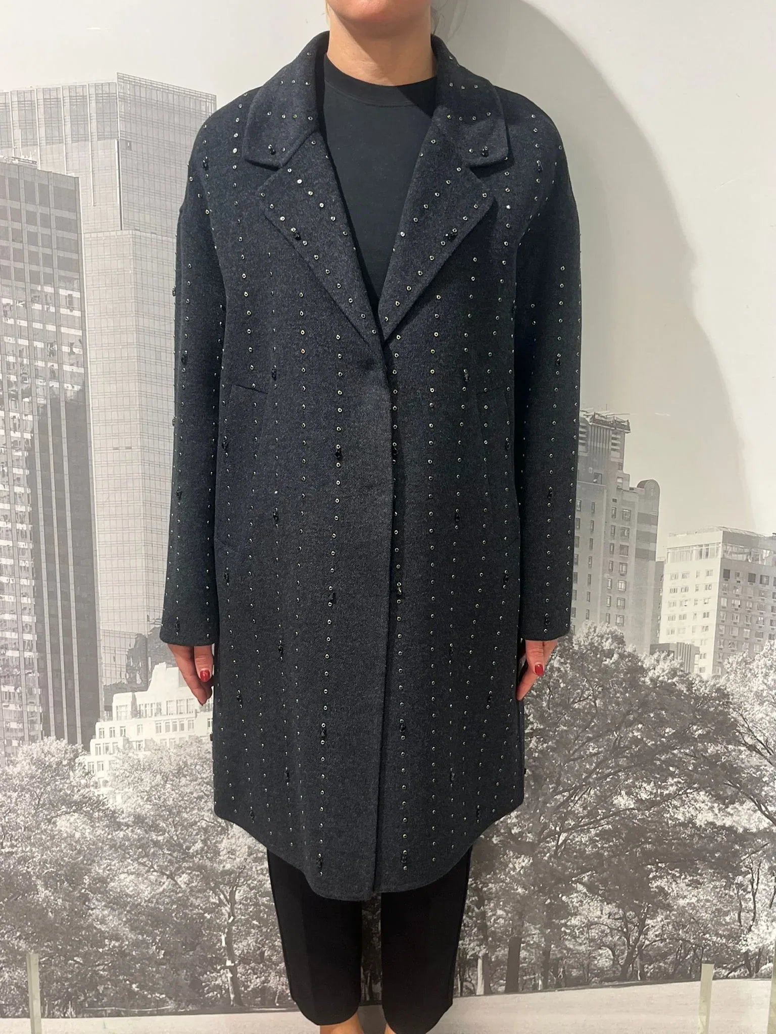 Cappotto con Strass - M A R K E T S T O R E