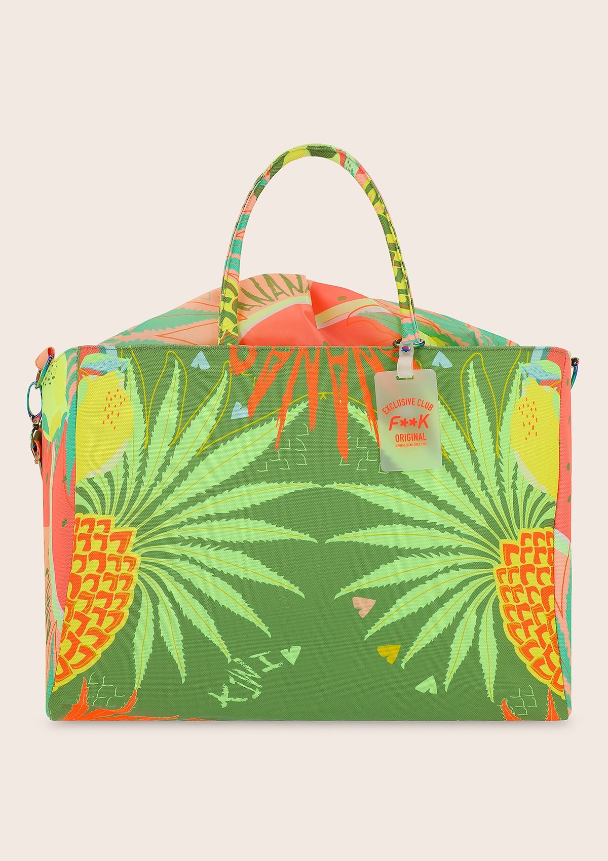 BEACHBAG Printed Canvas