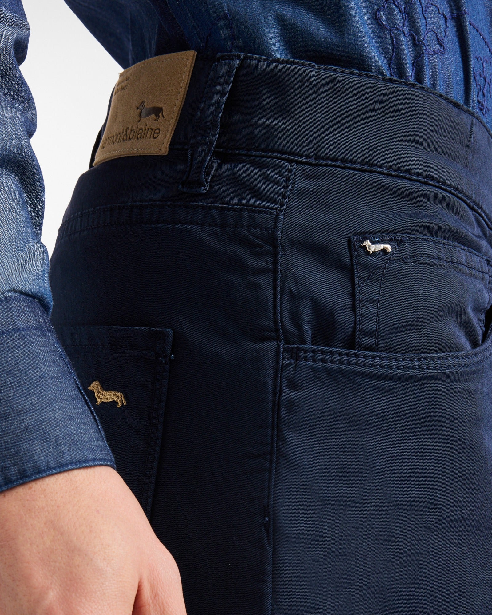 Pantalone 5 Tasche Basic Slim