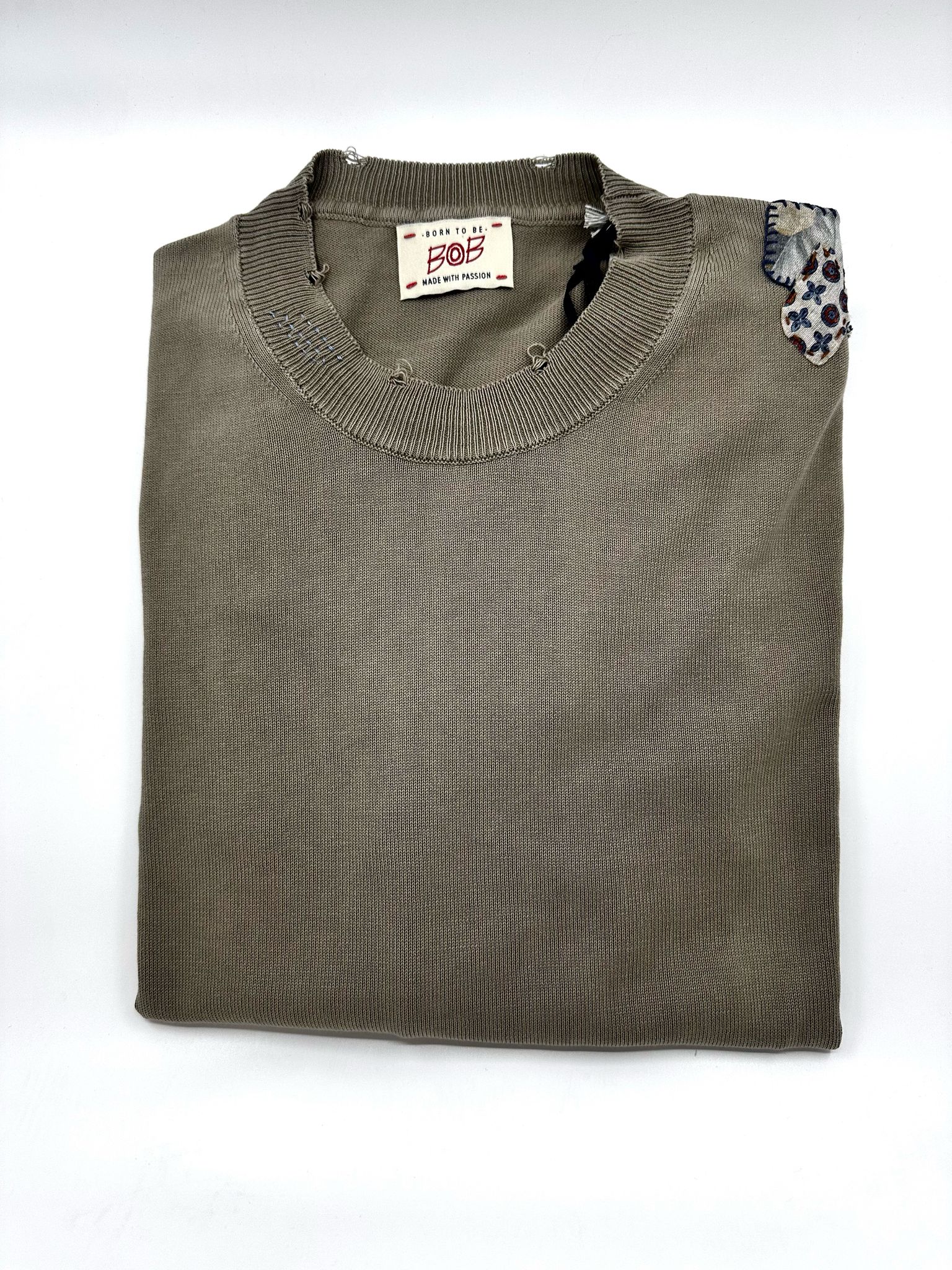 Maglia Girocollo PATCHWORK