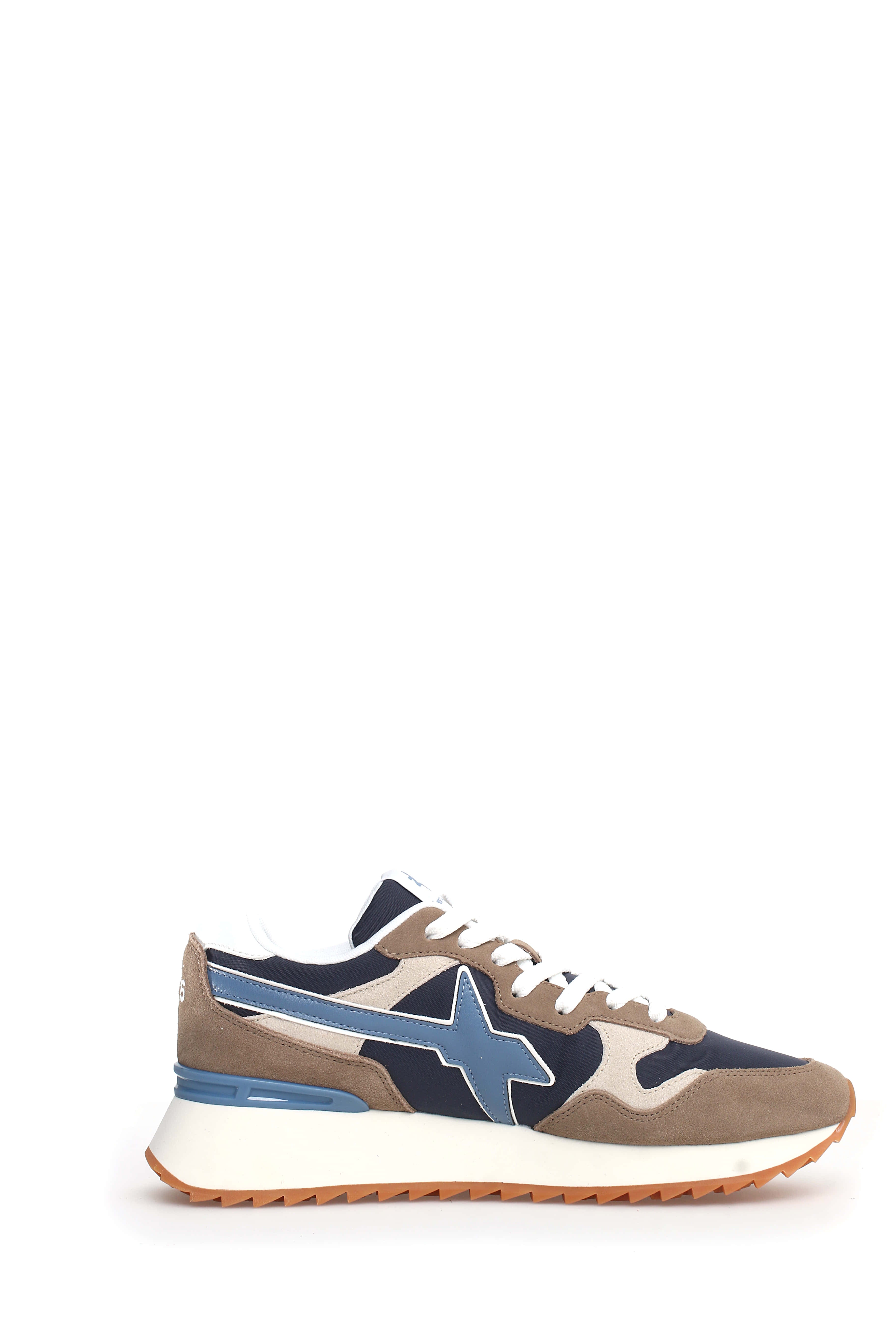 Sneakers YAK-M. TAUPE-NAVY-CELESTE