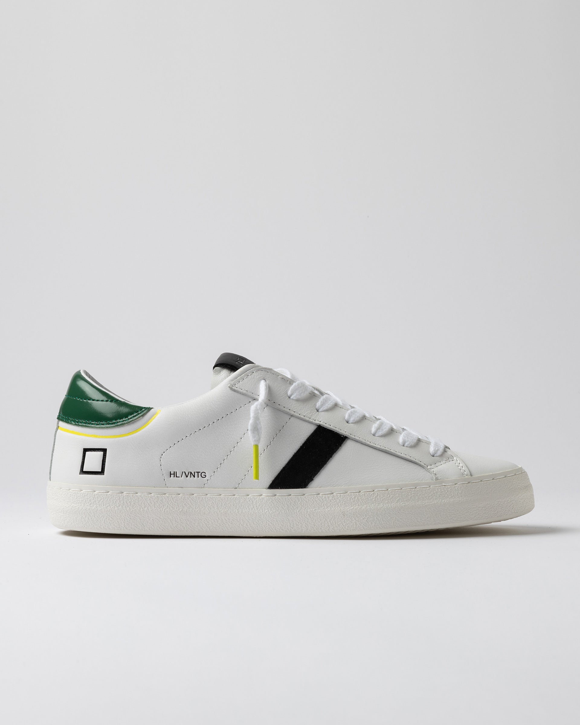 Sneakers HILL LOW VINTAGE CALF WHITE-GREEN