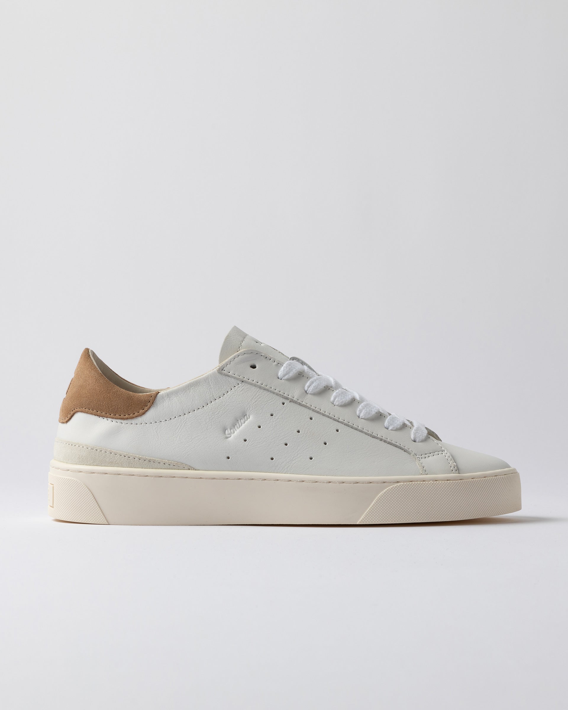 Sneakers SONICA CALF WHITE-BEIGE