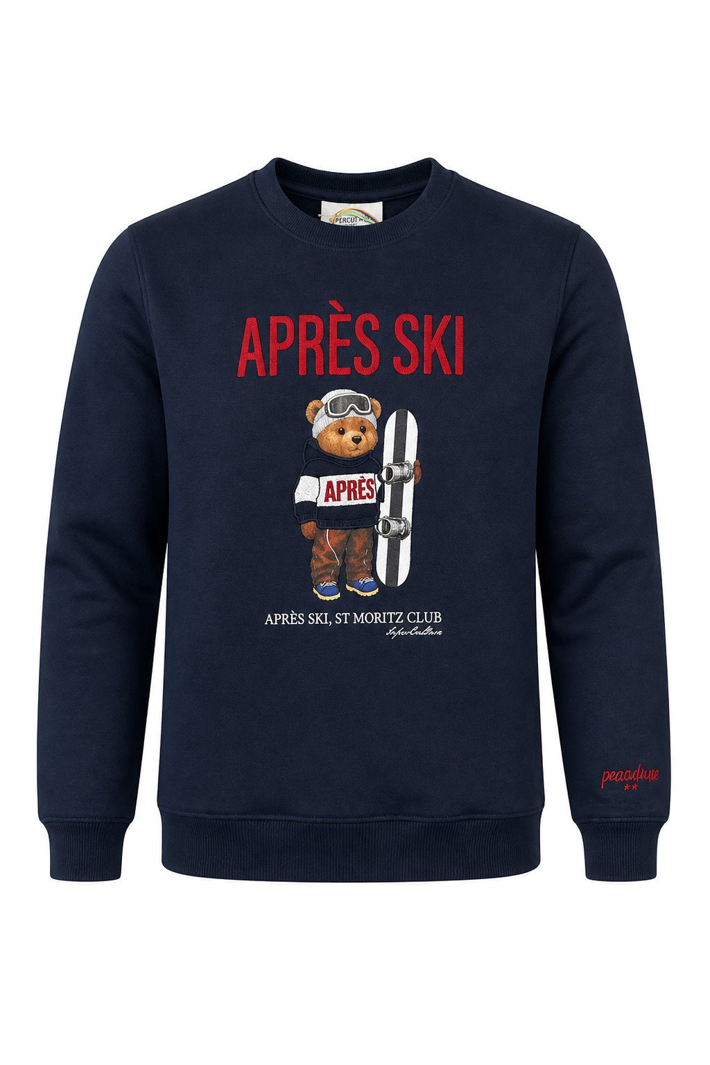 Felpa Girocollo APRES SKI ST MORIZ CLUB