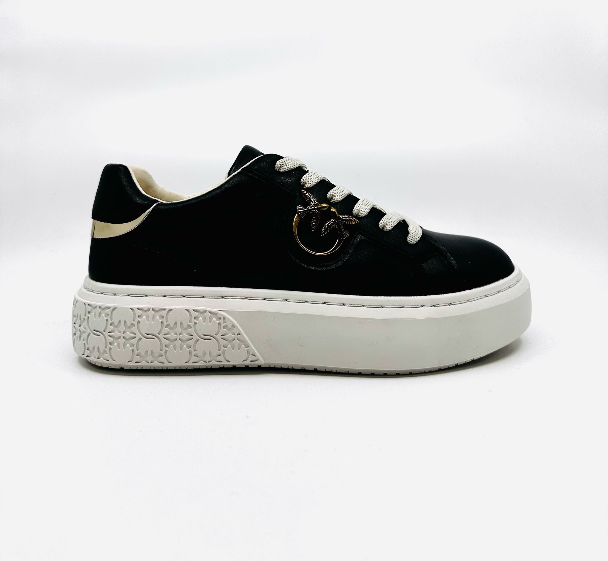 Sneakers YOKO 01 MIRROR BLACK/PLATINUM