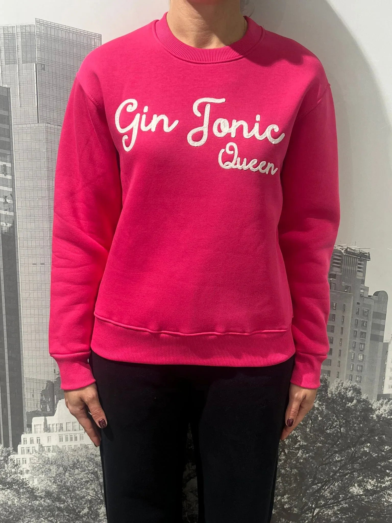 Felpa '' GIN TONIC QUEEN " - M A R K E T S T O R E