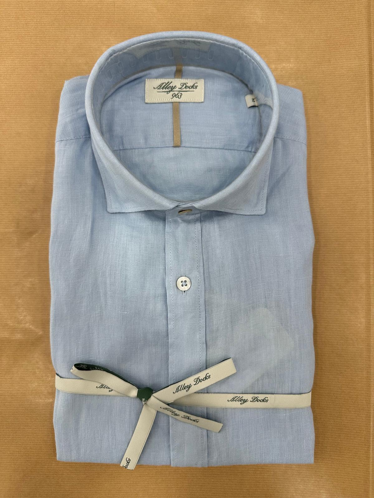 Camicia Collo Francese LINO
