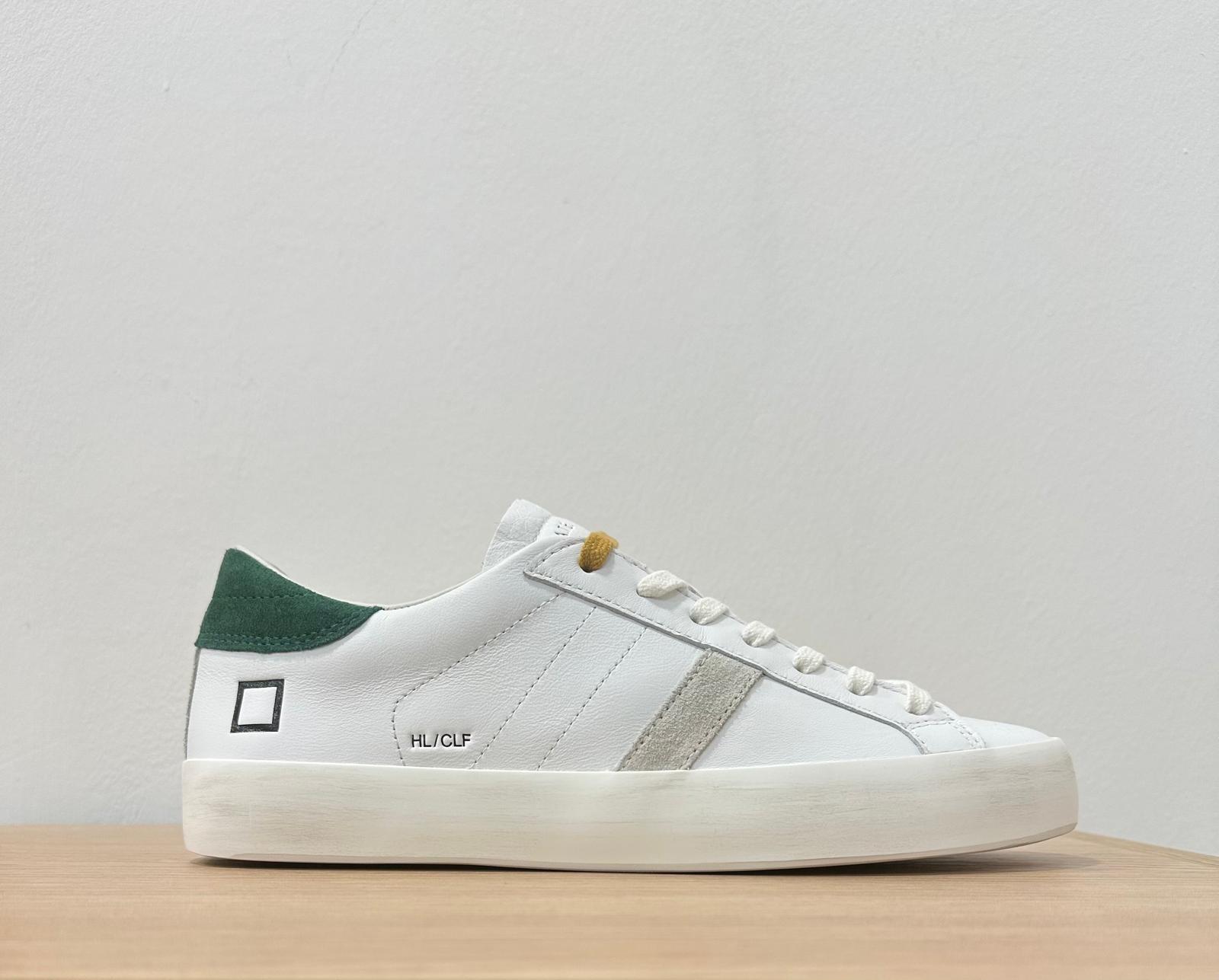 Sneakers HILL LOW CALF WHITE-GREEN