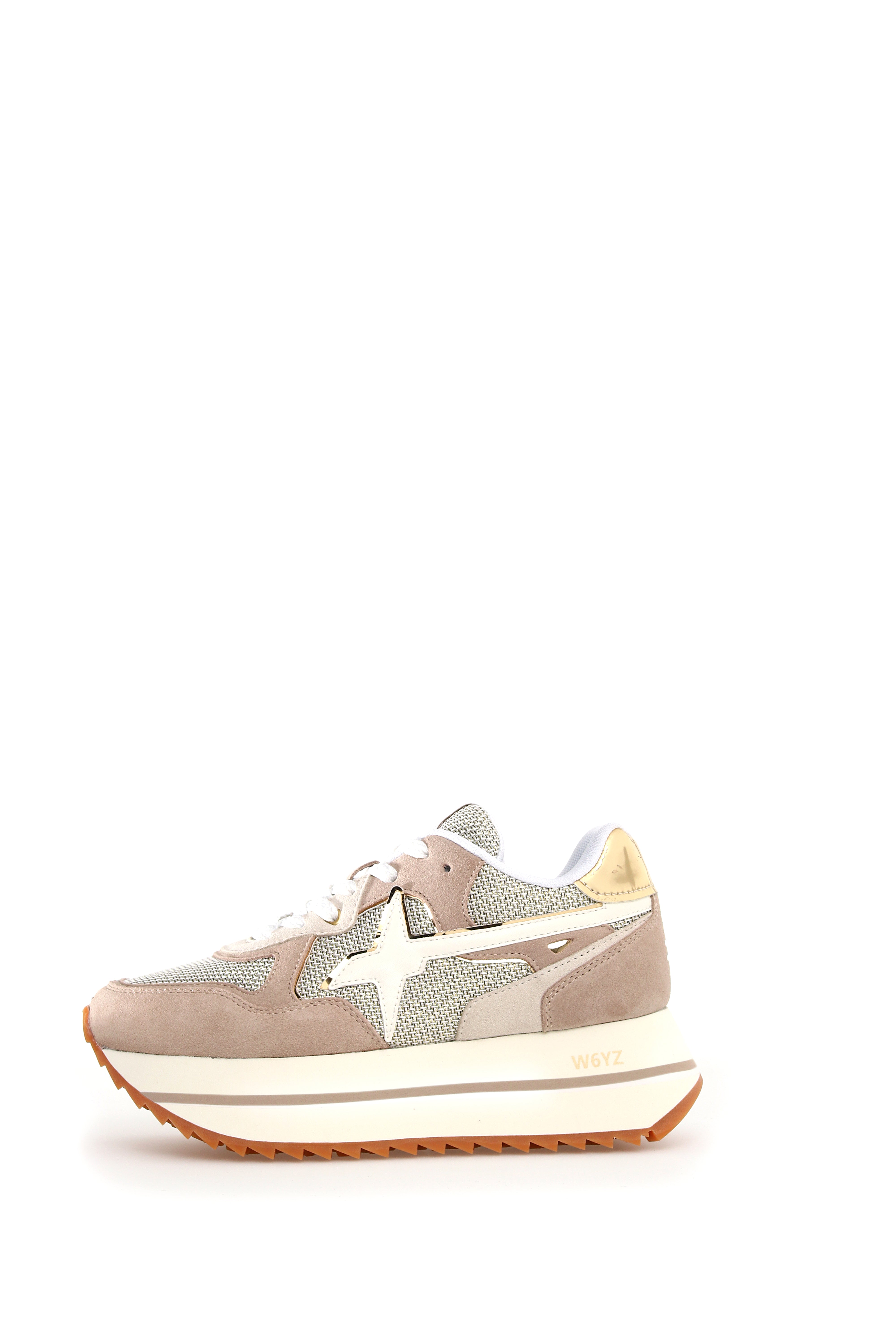 Sneakers DEVA - W. BEIGE-PLATINUM
