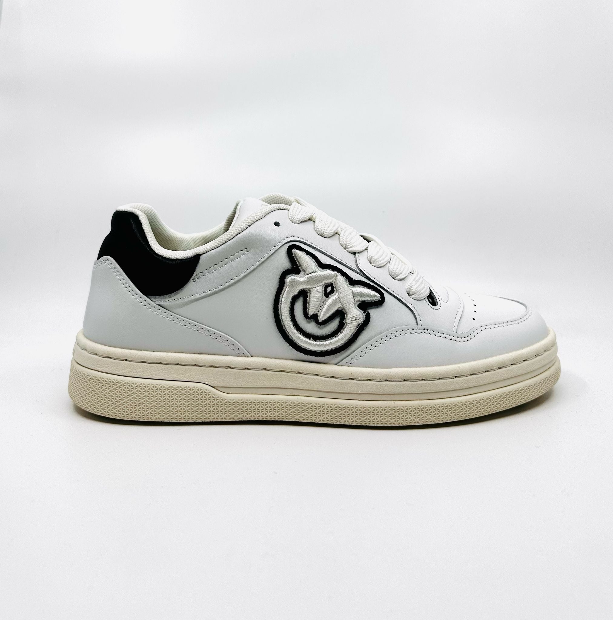 Sneakers MANDY 11 LEATHER WHITE/BLACK