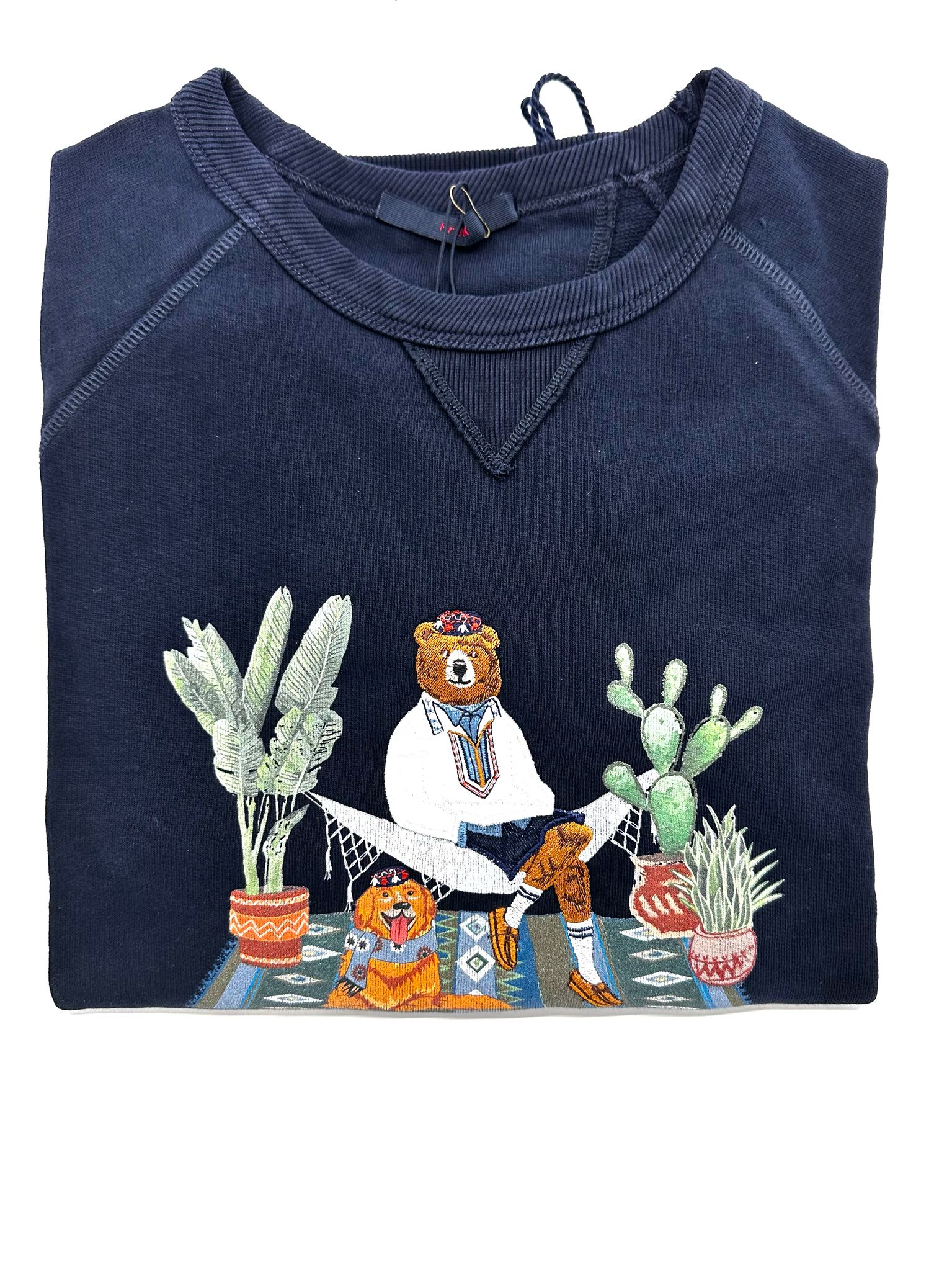 Felpa GIROCOLLO MR. BOX CACTUS