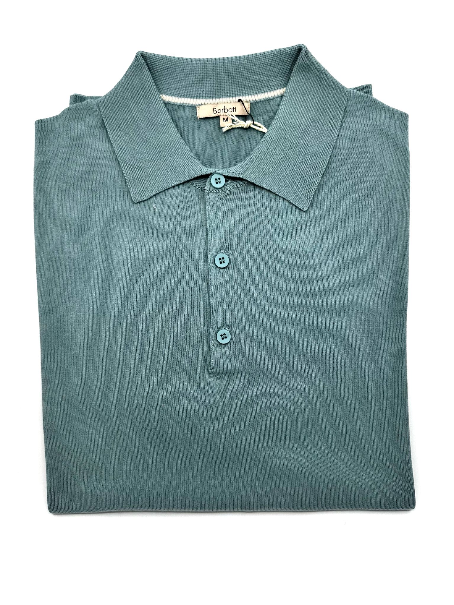 Polo Crepe Manica Corta