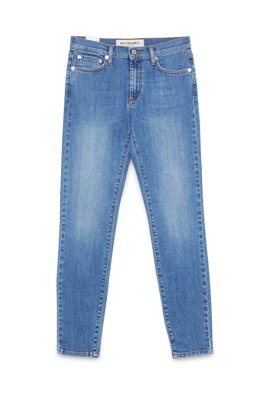 ROY ROGER'S Cate High DENIM WHITE HEAVEN