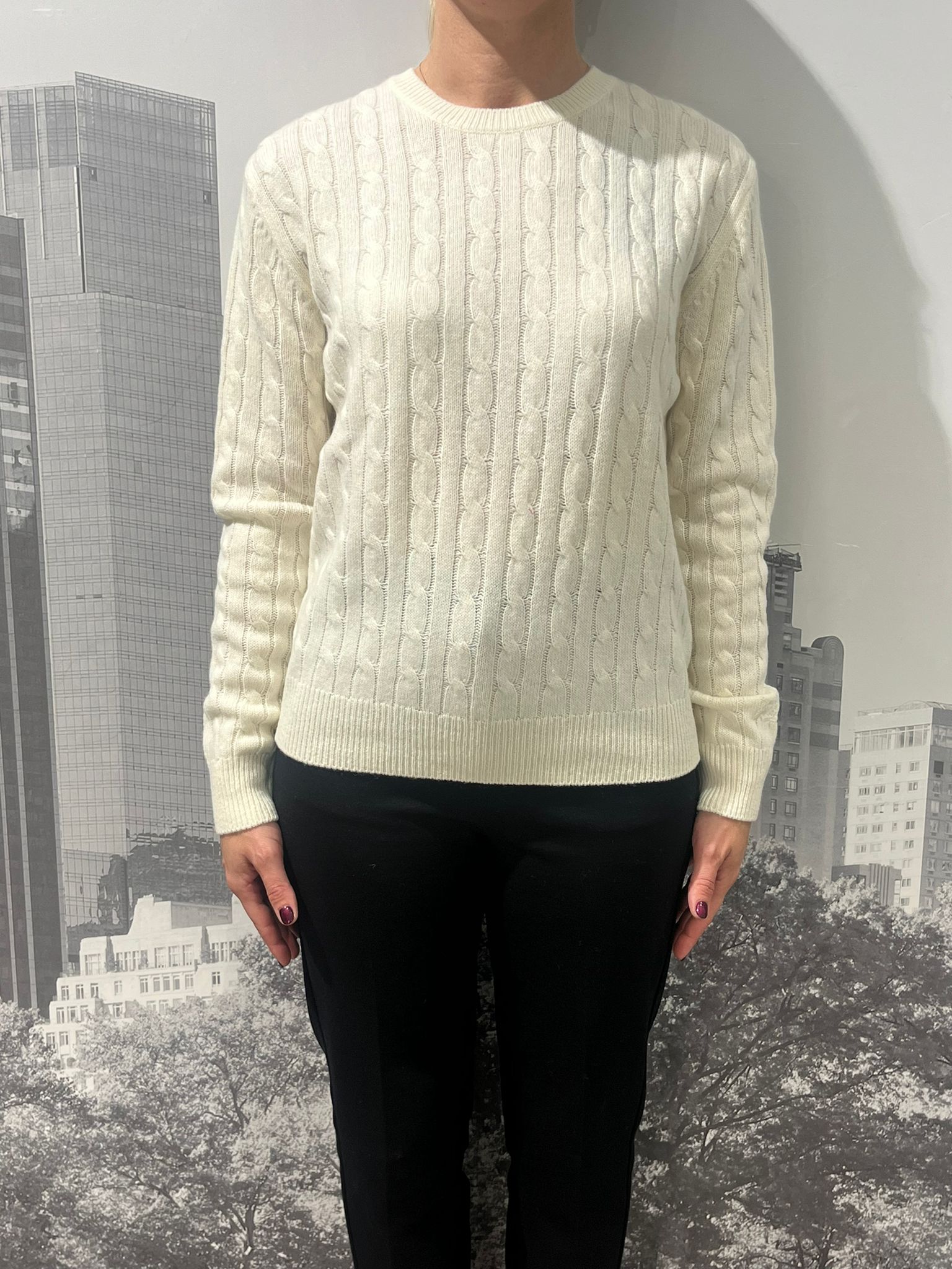 Maglia SORBONNE BRAID WOOL