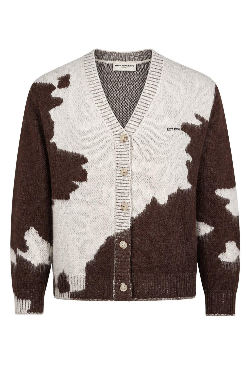 Hunting cardigan WOMAN Pony pattern jacquard