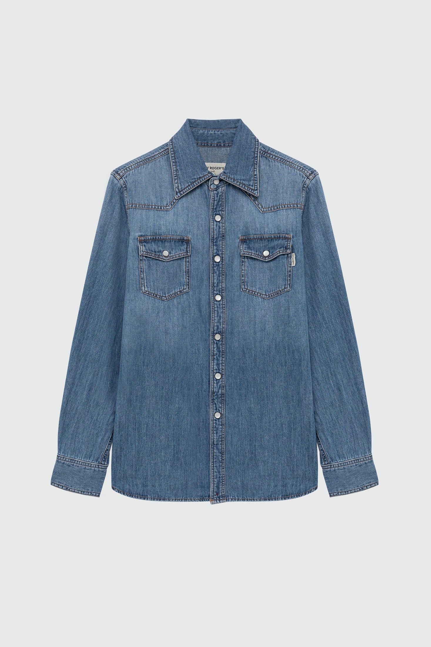 Camicia Ranch WOMAN Denim Mid Wash