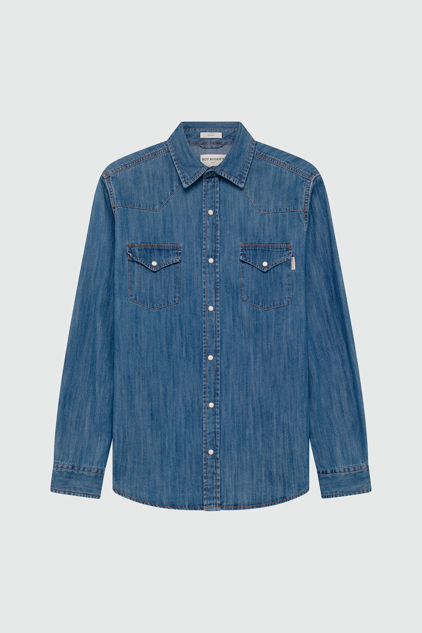 Shirt Martin MAN Denim Cobalt stone