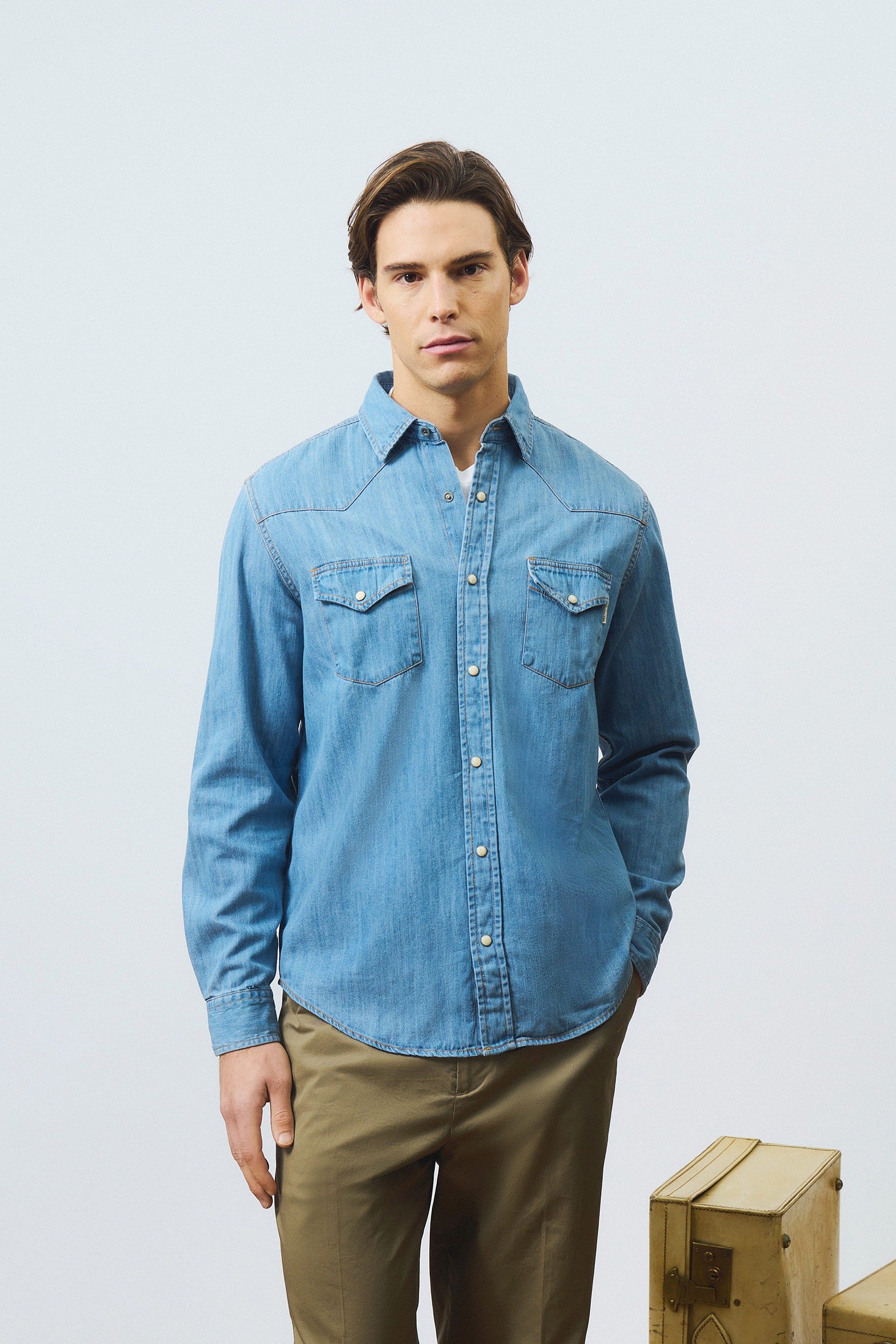Shirt Martin MAN Denim Sky stone