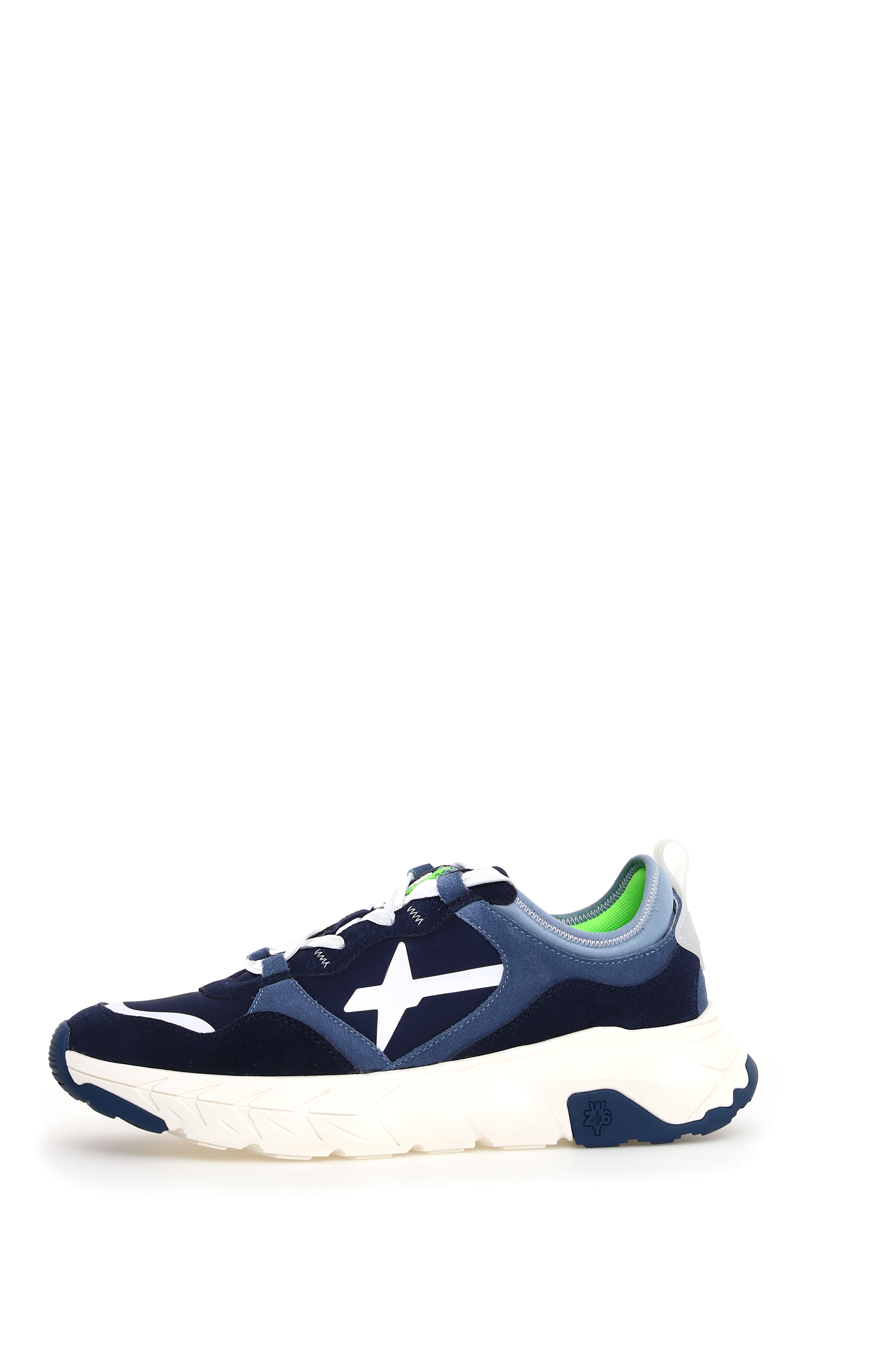 Sneakers NEXT-M. SUEDE TOUCH NAVY-AZURE-WHITE