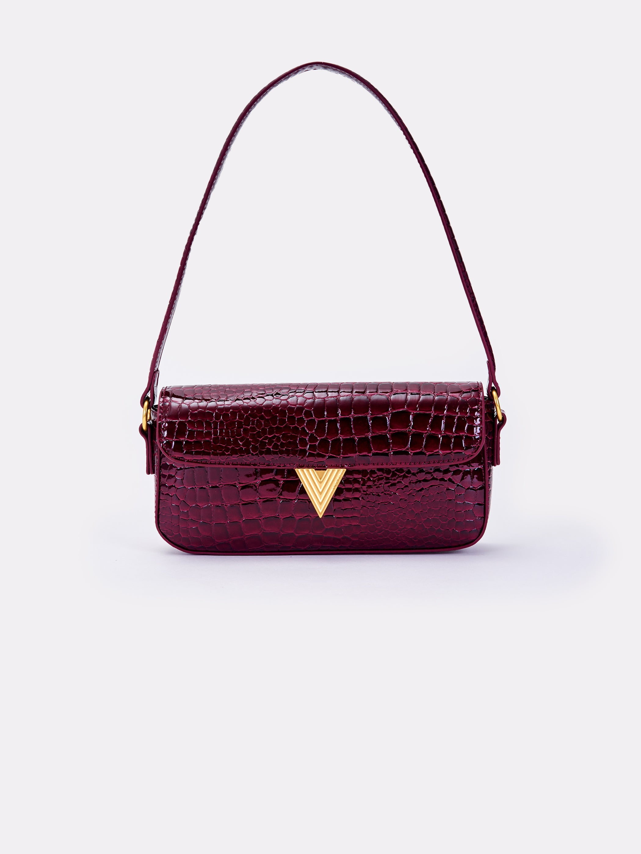 Borsa Croco Effect Pencil Bag