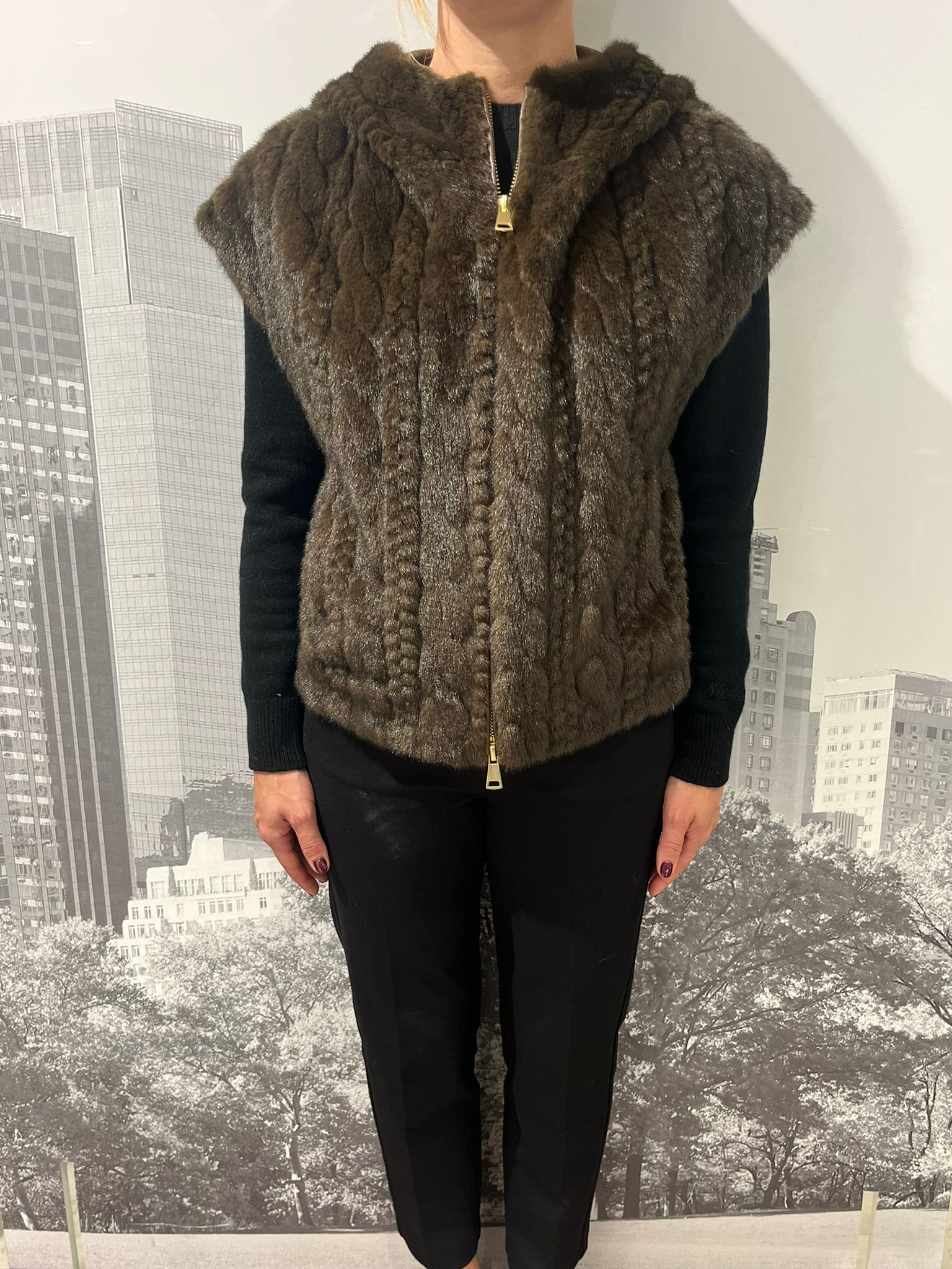 Gilet ECO pelliccia