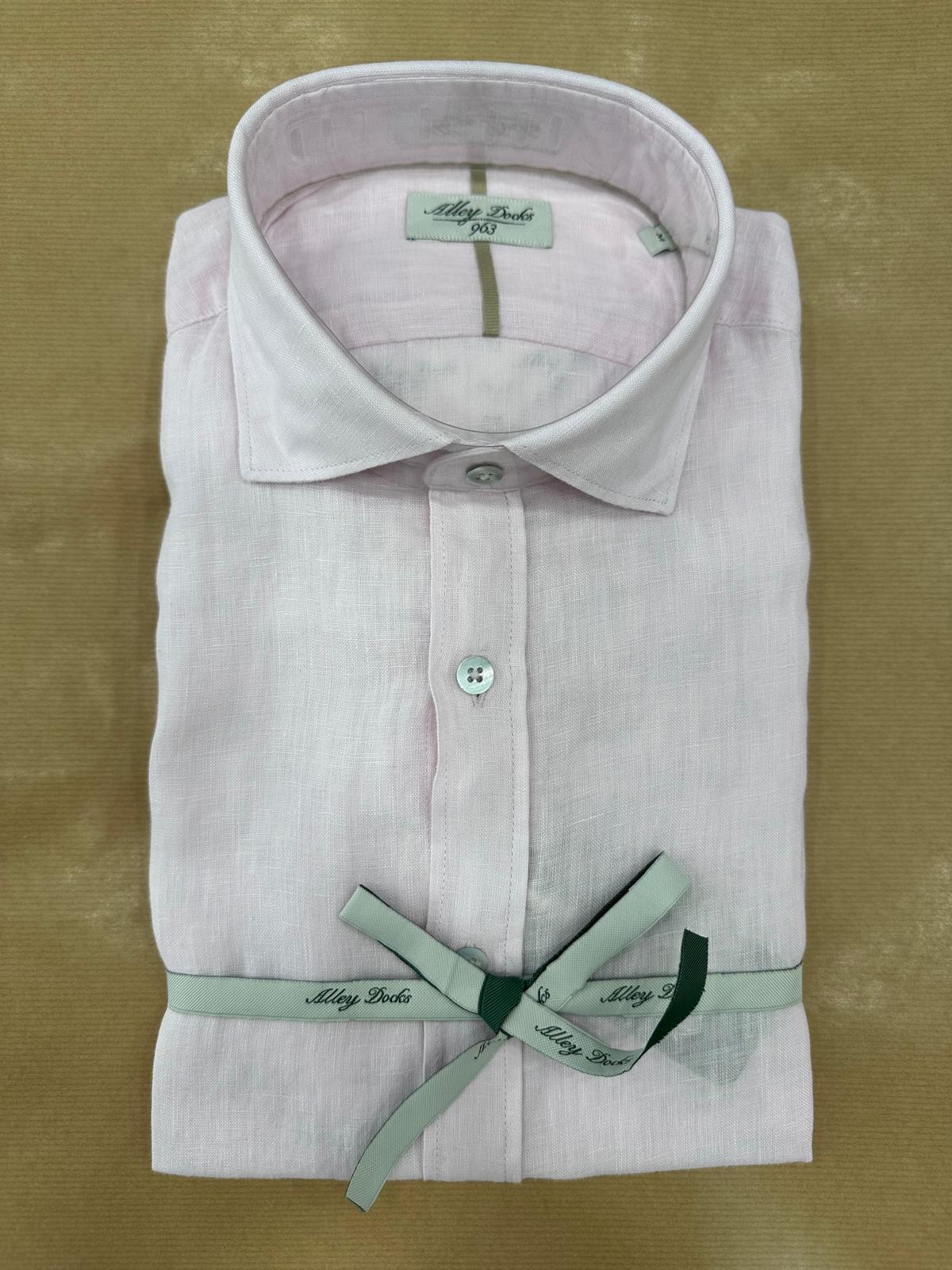 Camicia Collo Francese LINO