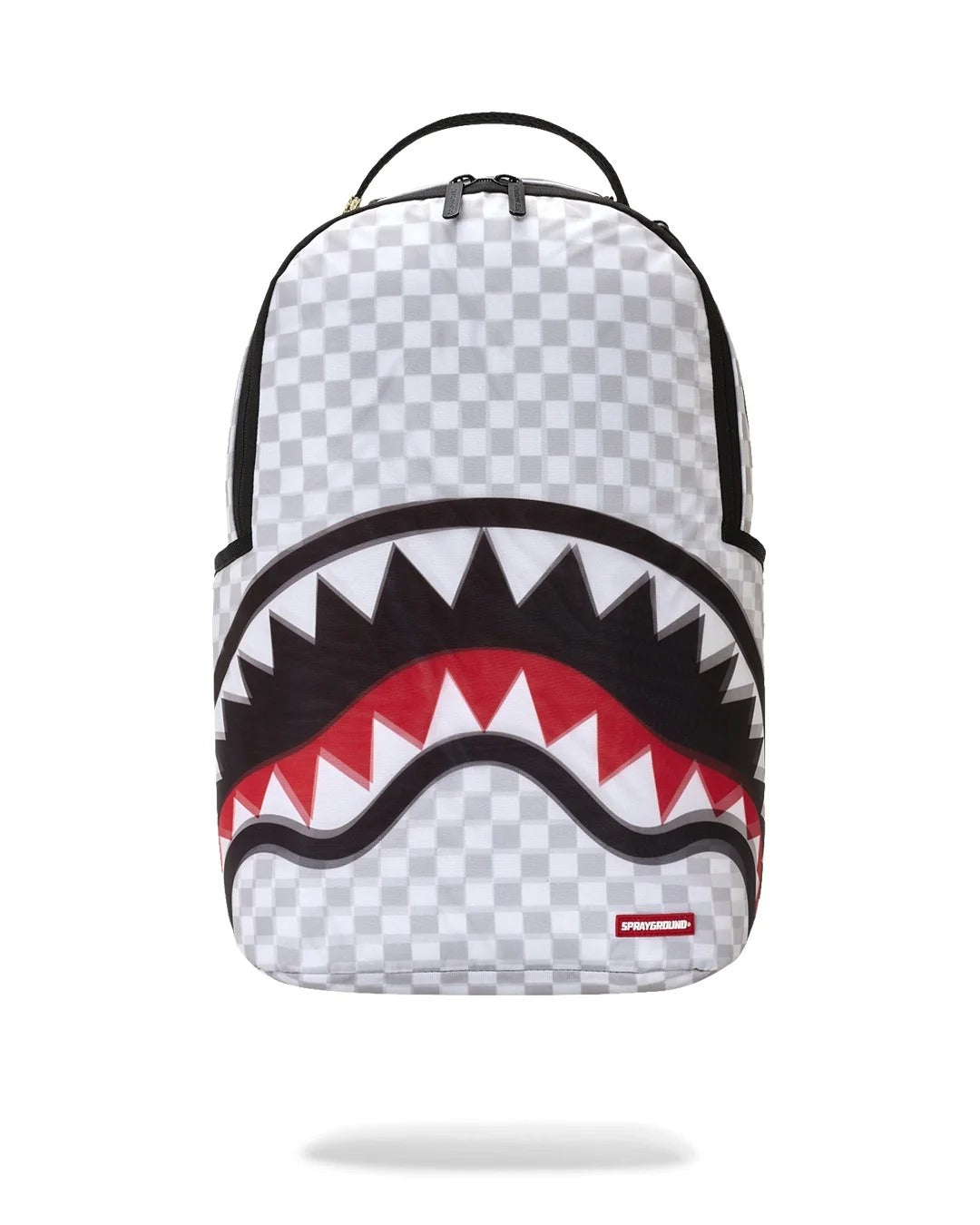 Shark in Paris Gold 3D Effect Backpack