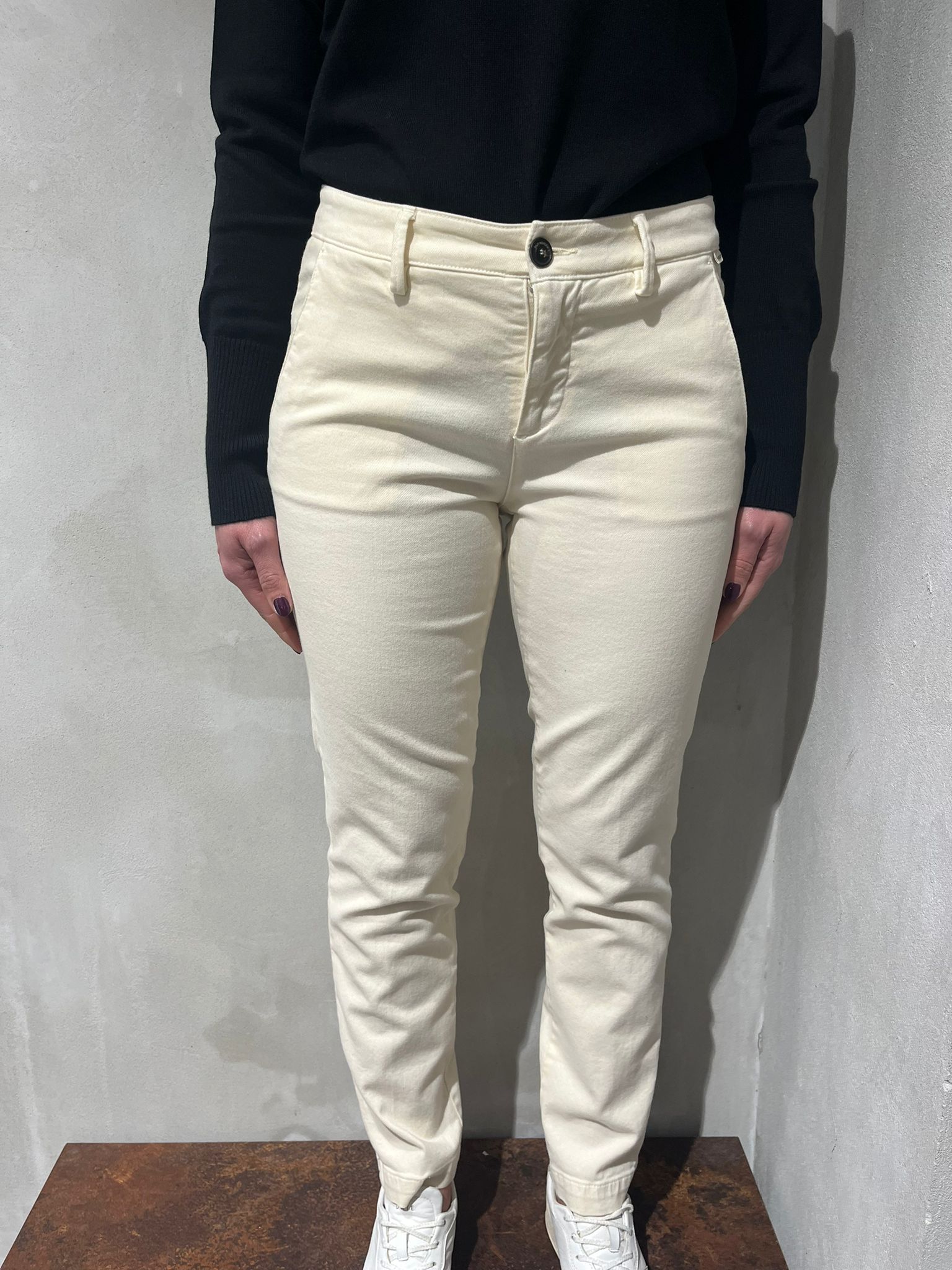 ROY ROGER'S Pantalone Chino Flow WOMAN
